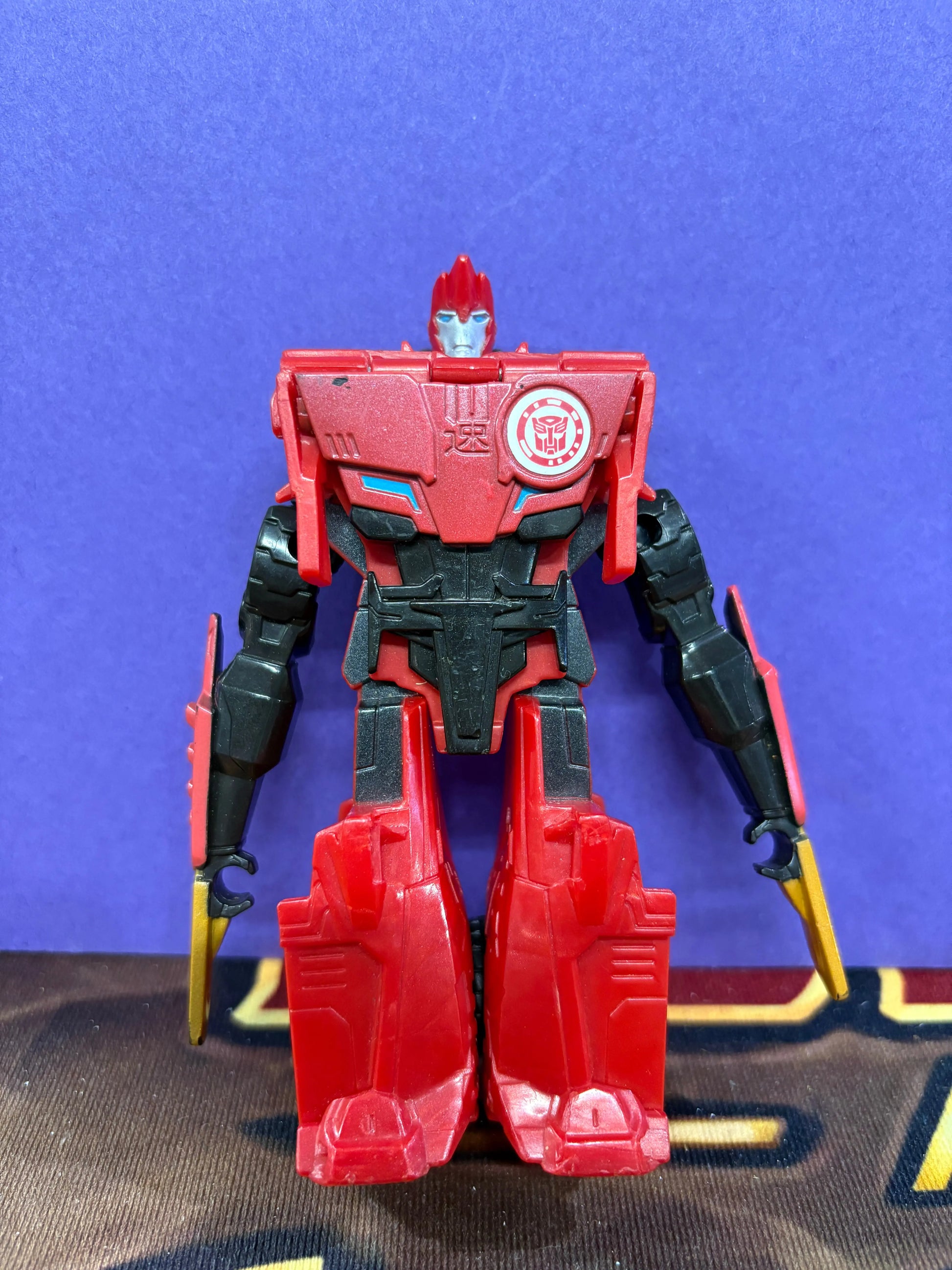Tony Hasbro Transformers Red. Japanese #B0901 Robot 43251 Car Incomplete FRENLY BRICKS - Open 7 Days