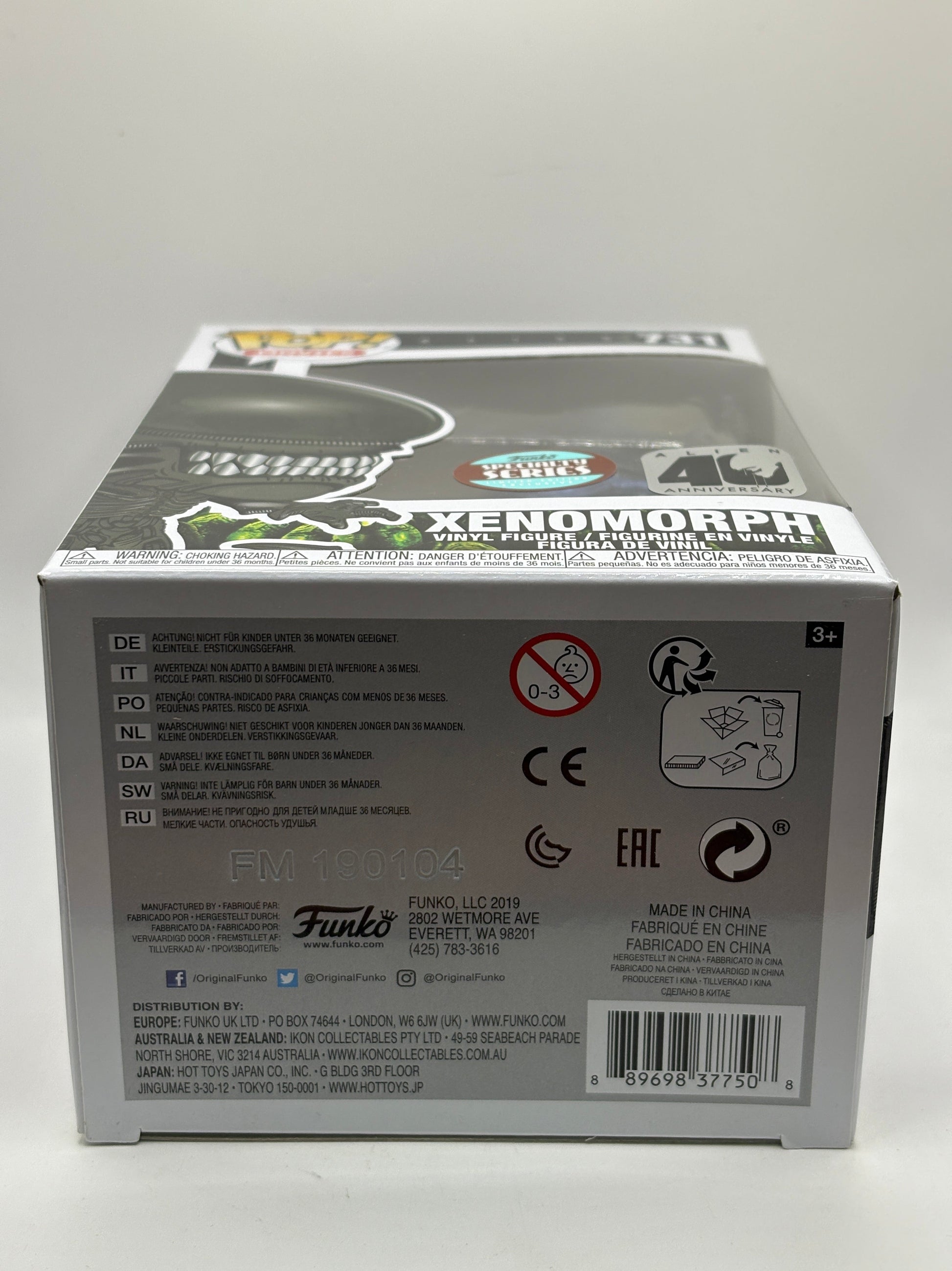 Funko POP! Movies Alien #731 Xenomorph Specialty Series 40th Anniversary FRENLY BRICKS - Open 7 Days