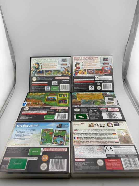 Nintendo DS Video Game Lot - Nintendogs / Battle of Giants DinoSaurs + more FRENLY BRICKS - Open 7 Days