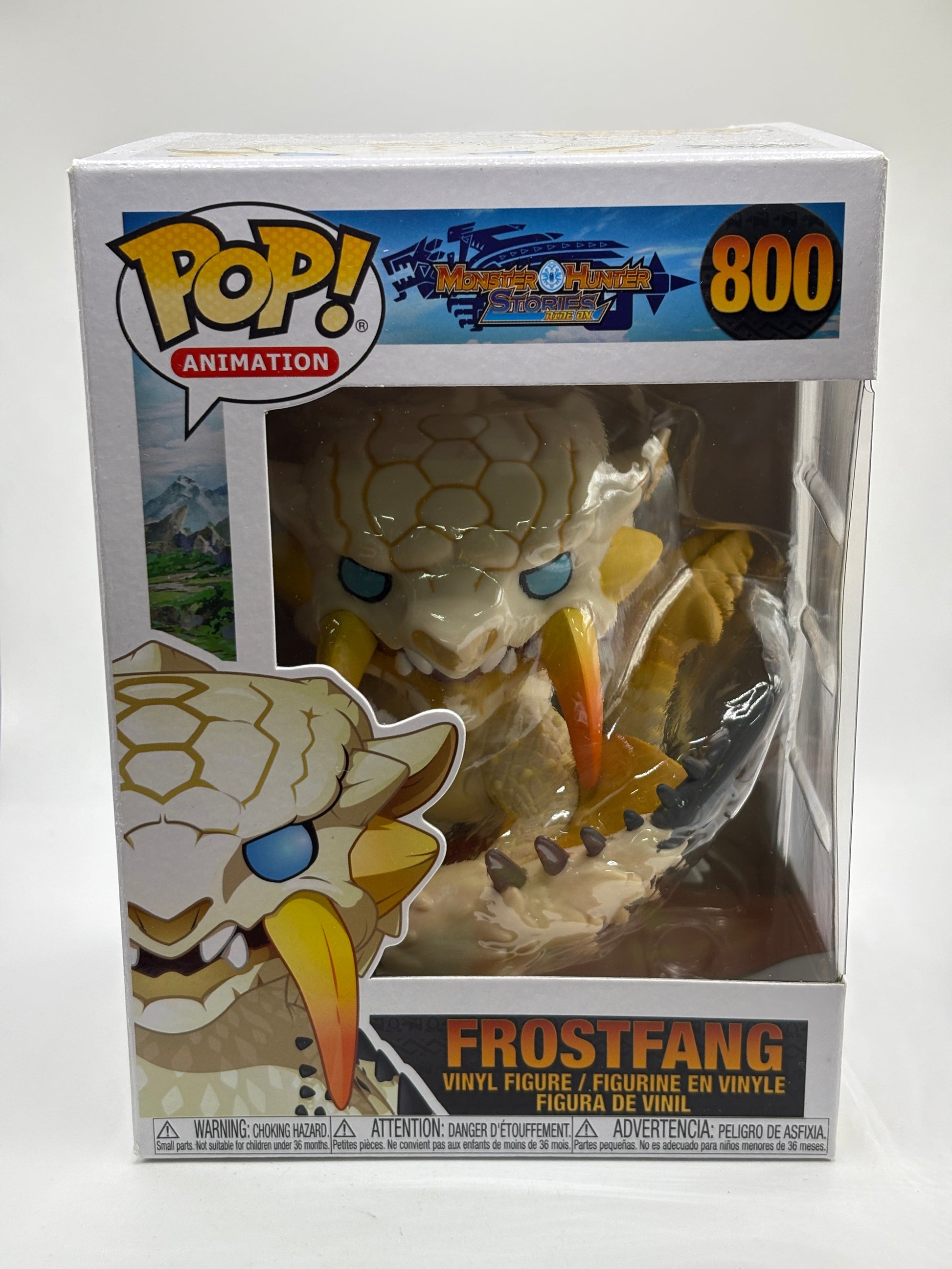Funko POP! Animation Monster Hunter Stories #800 Frostfang Vinyl Figure FRENLY BRICKS - Open 7 Days