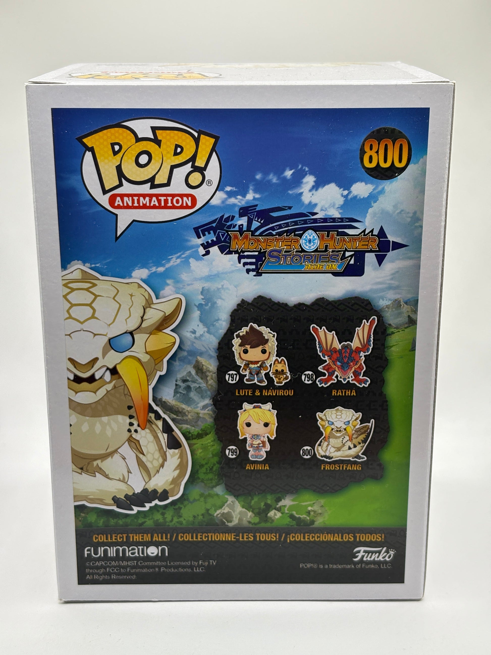 Funko POP! Animation Monster Hunter Stories #800 Frostfang Vinyl Figure FRENLY BRICKS - Open 7 Days
