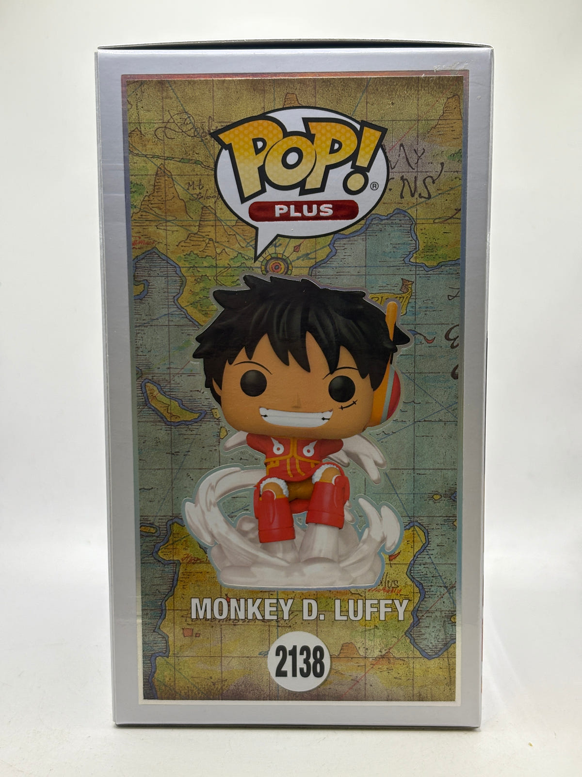 Funko POP! Plus One Piece #2138 Monkey D. Luffy Metallic Vinyl Figure (2), photo 4 image 4