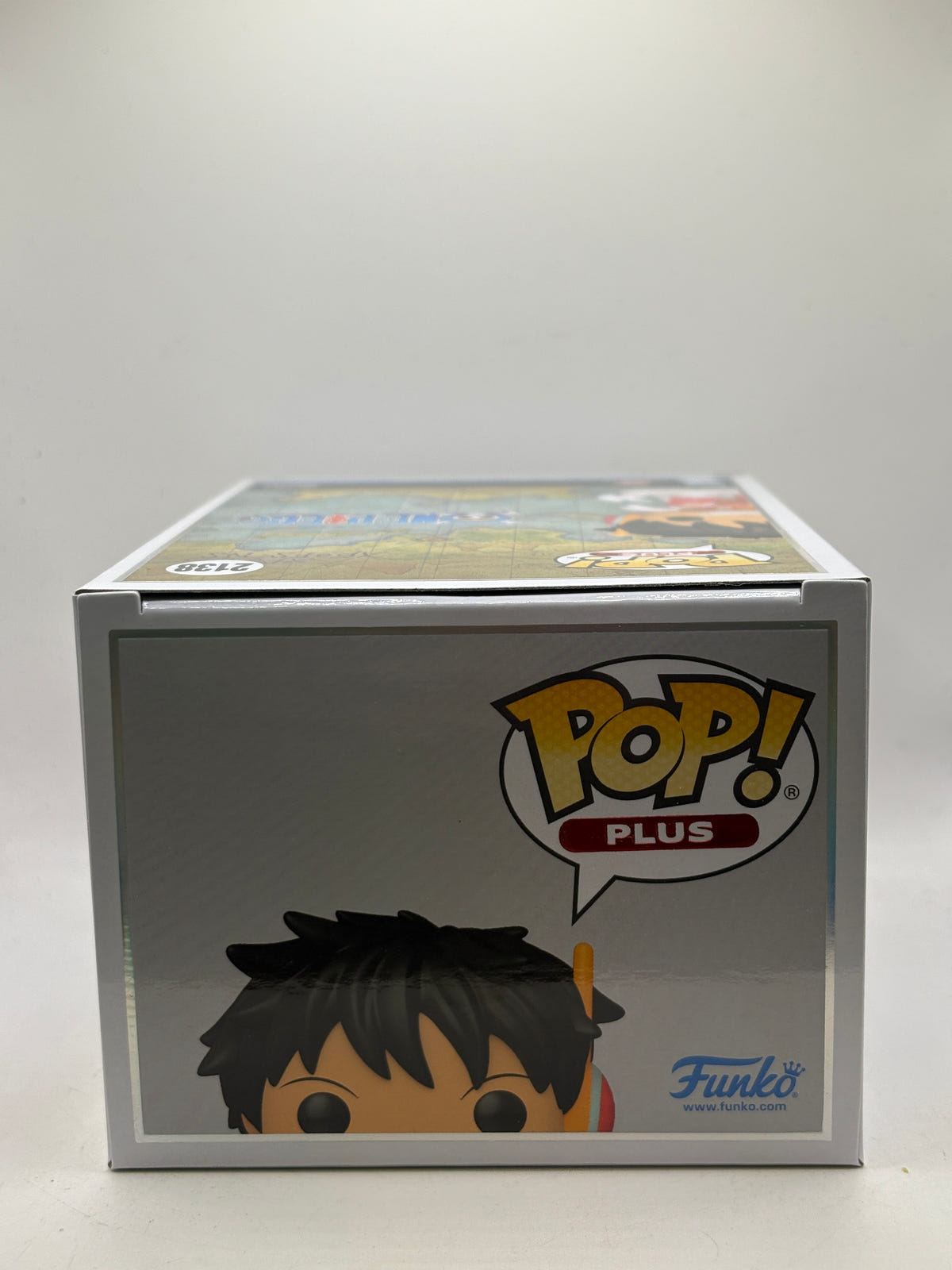 Funko POP! Plus One Piece #2138 Monkey D. Luffy Metallic Vinyl Figure (2), photo 5 image 5