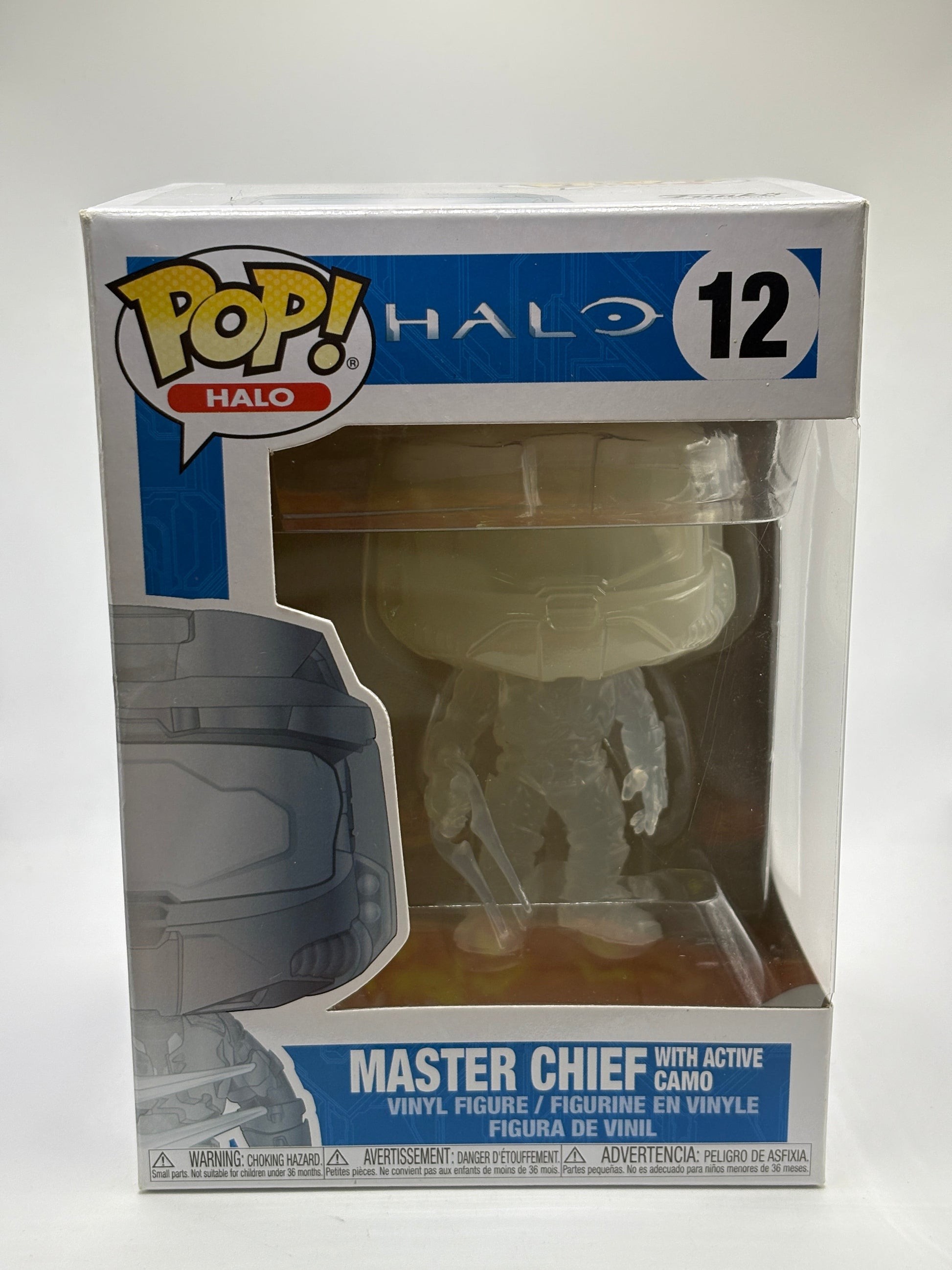 Funko POP! Halo Halo #12 Master Chief with Active Camo Vinyl Figure FRENLY BRICKS - Open 7 Days