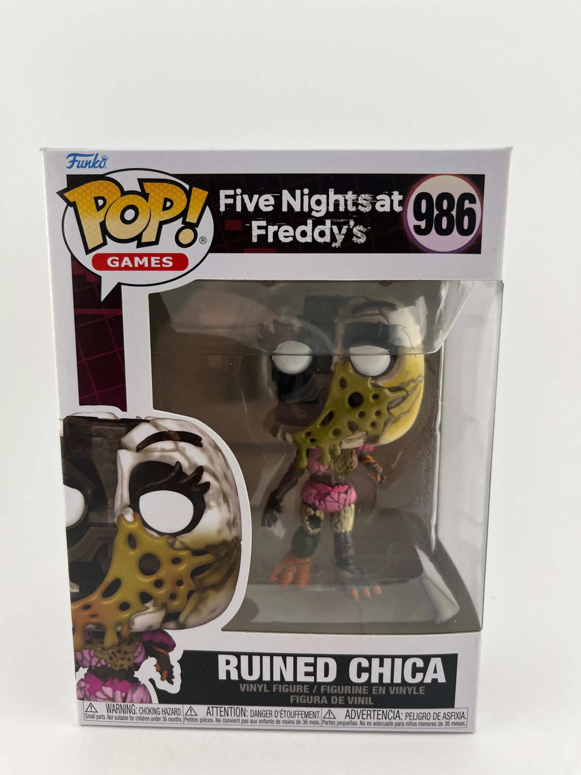 Funko POP! Games Five Nights at Freddy's Security Breach Ruin Ruined Chica #986 FRENLY BRICKS - Open 7 Days