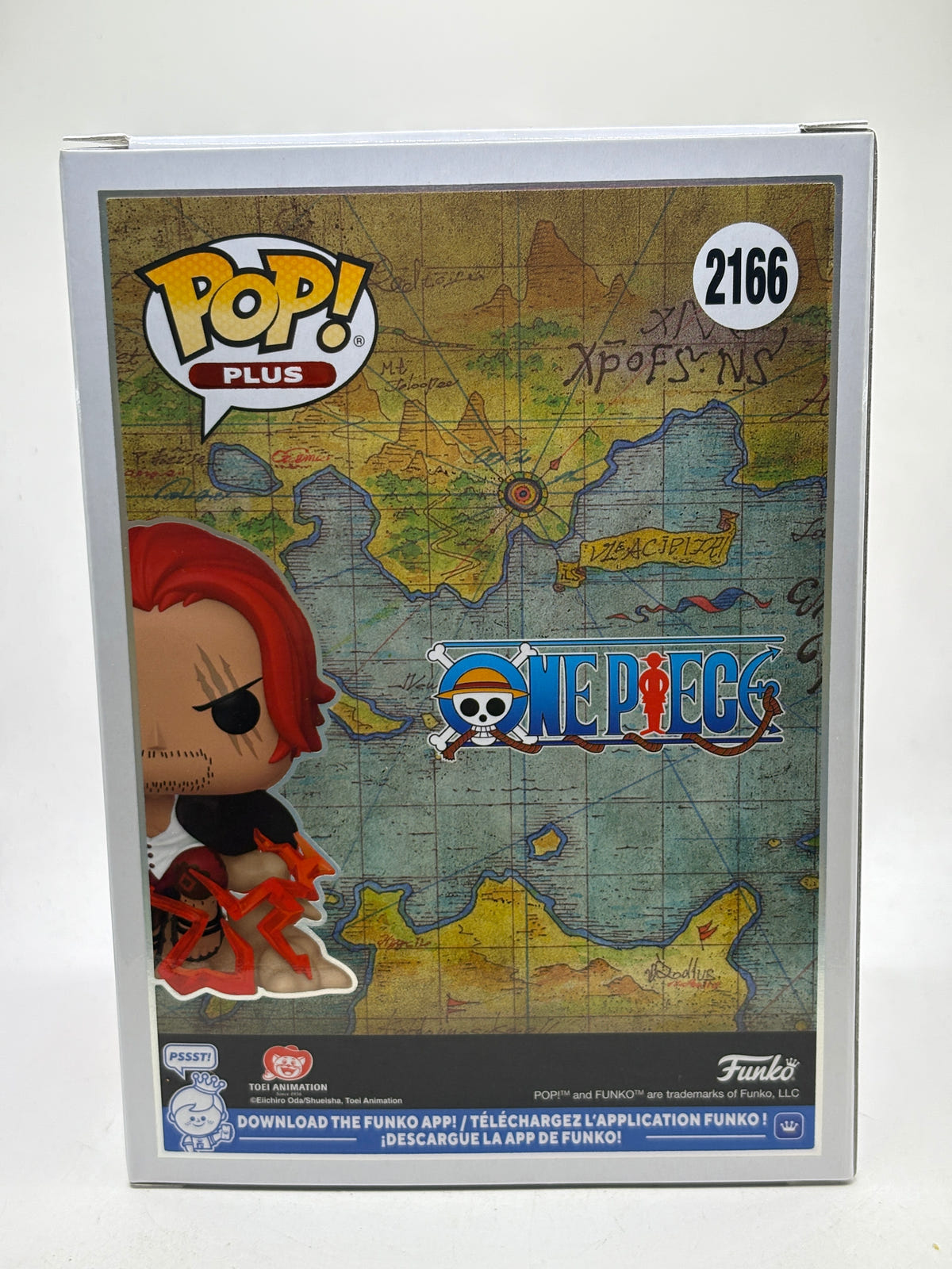Funko POP! Plus One Piece #2166 Shanks Vinyl Figure, photo 3 image 3