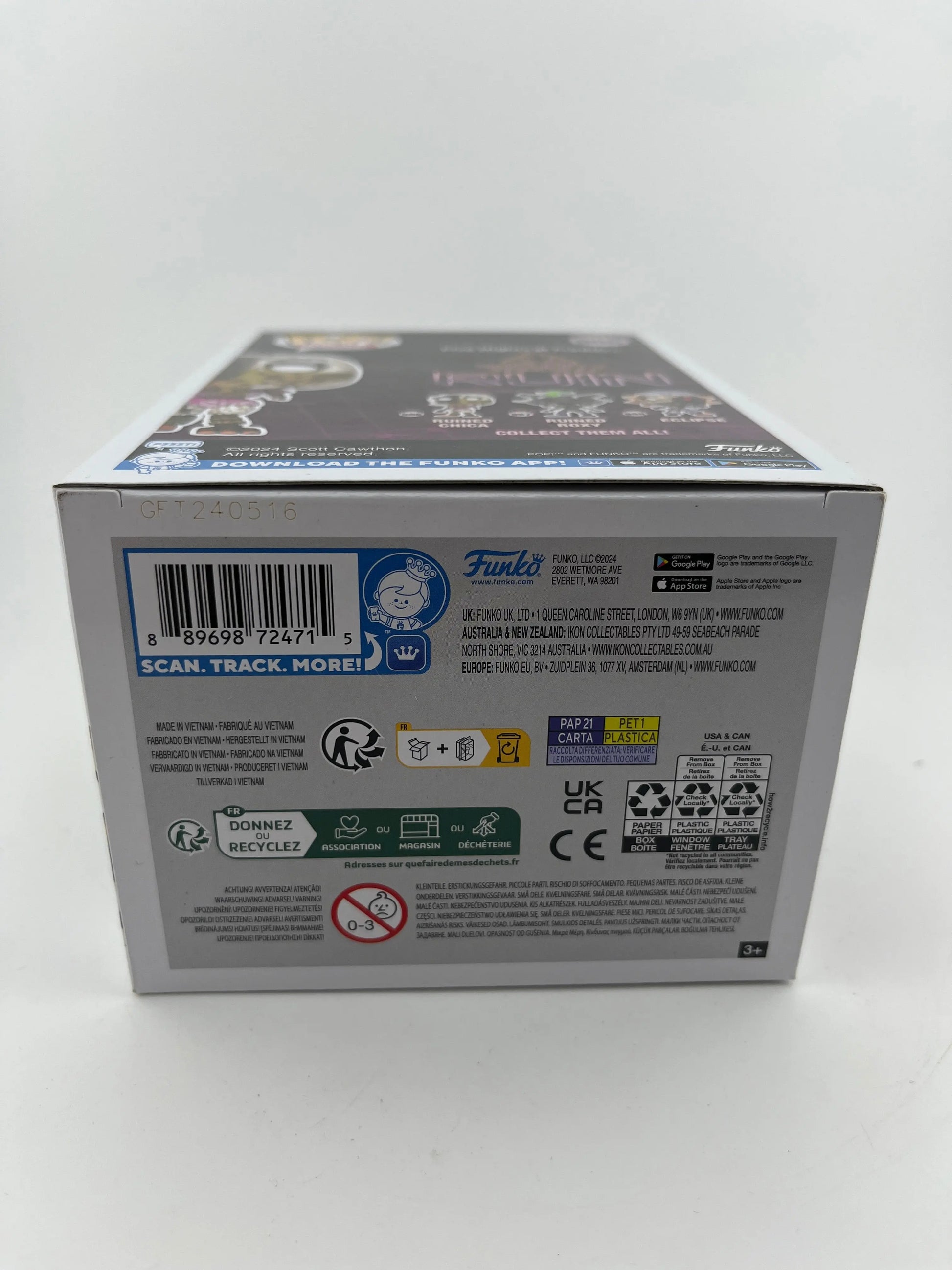 Funko POP! Games Five Nights at Freddy's Security Breach Ruin Ruined Chica #986 FRENLY BRICKS - Open 7 Days