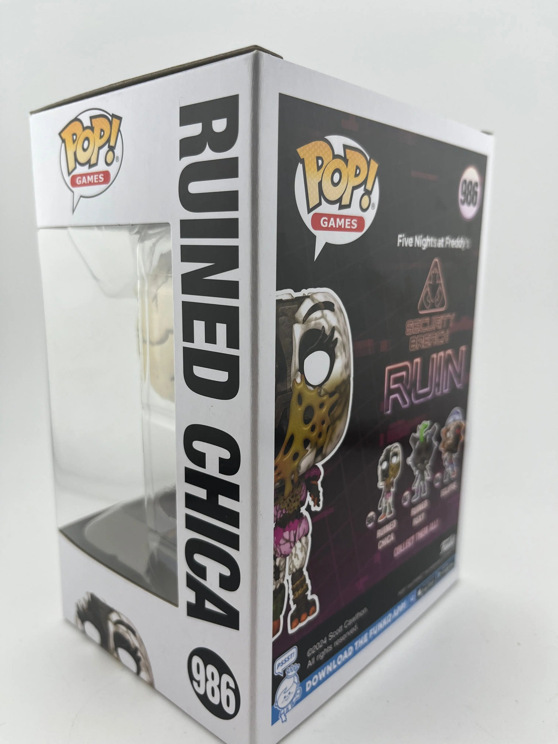 Funko POP! Games Five Nights at Freddy's Security Breach Ruin Ruined Chica #986 FRENLY BRICKS - Open 7 Days