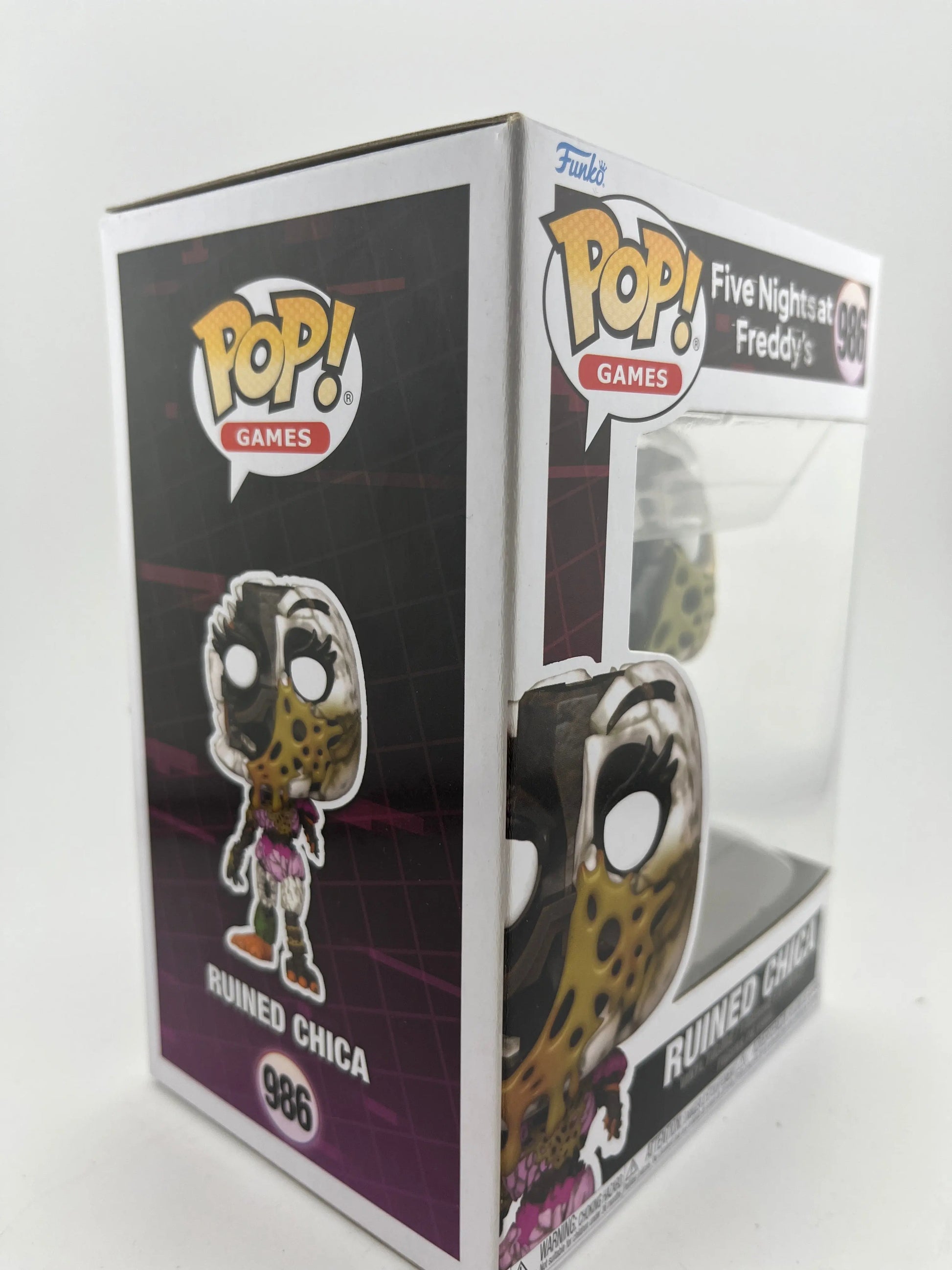 Funko POP! Games Five Nights at Freddy's Security Breach Ruin Ruined Chica #986 FRENLY BRICKS - Open 7 Days