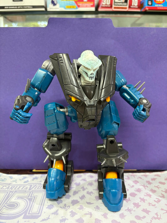 Action Figure Marvel Megamorphs Ghost Rider Toy 2005 NO FLAMES 7" FRENLY BRICKS - Open 7 Days