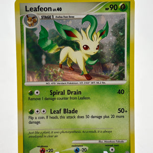 Pokémon TCG Leafeon Majestic Dawn 24/100 Holo Rare LP FRENLY BRICKS - Open 7 Days