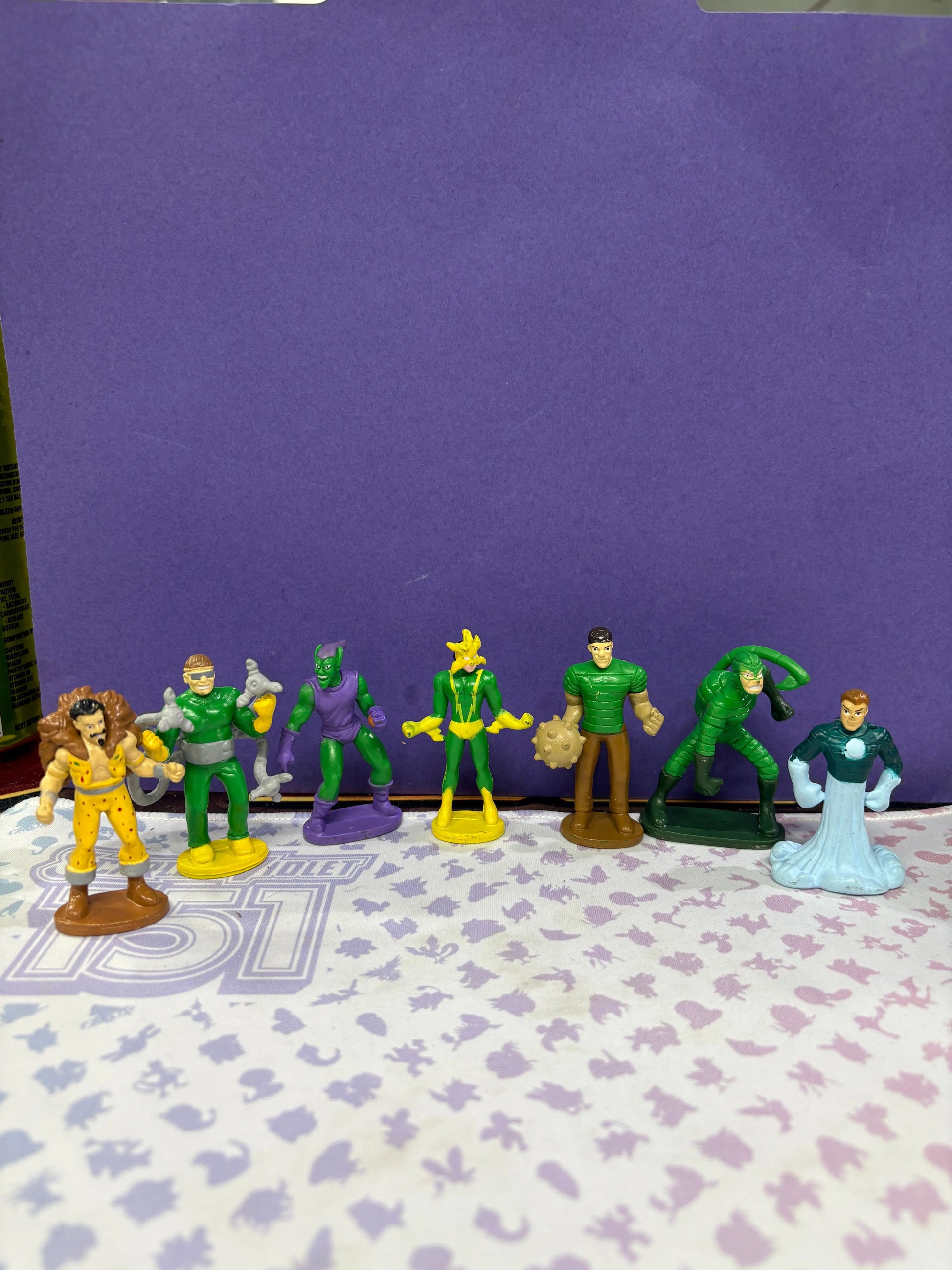 MARVEL SPIDER-MAN MINI FIGURES CAKE TOPPERS LOT FRENLY BRICKS - Open 7 Days