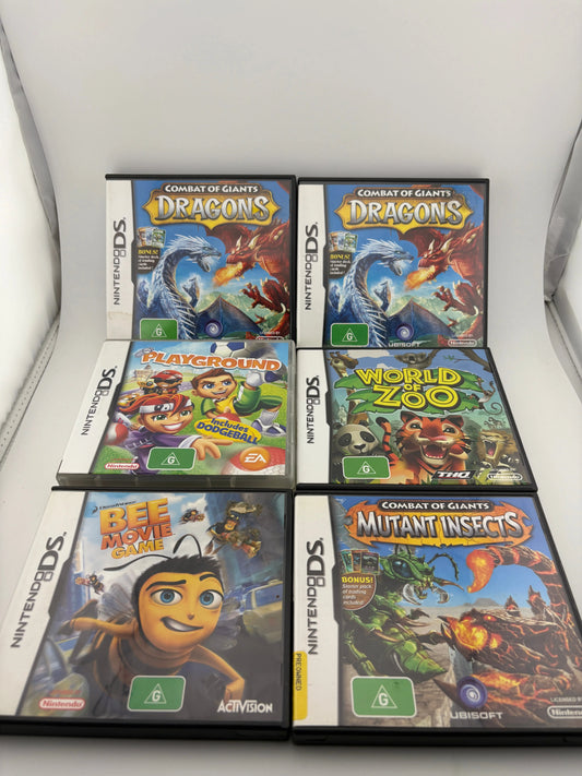 Nintendo DS Video Game Lot - Bee Movie / Playground / Combat of Giants (5) FRENLY BRICKS - Open 7 Days