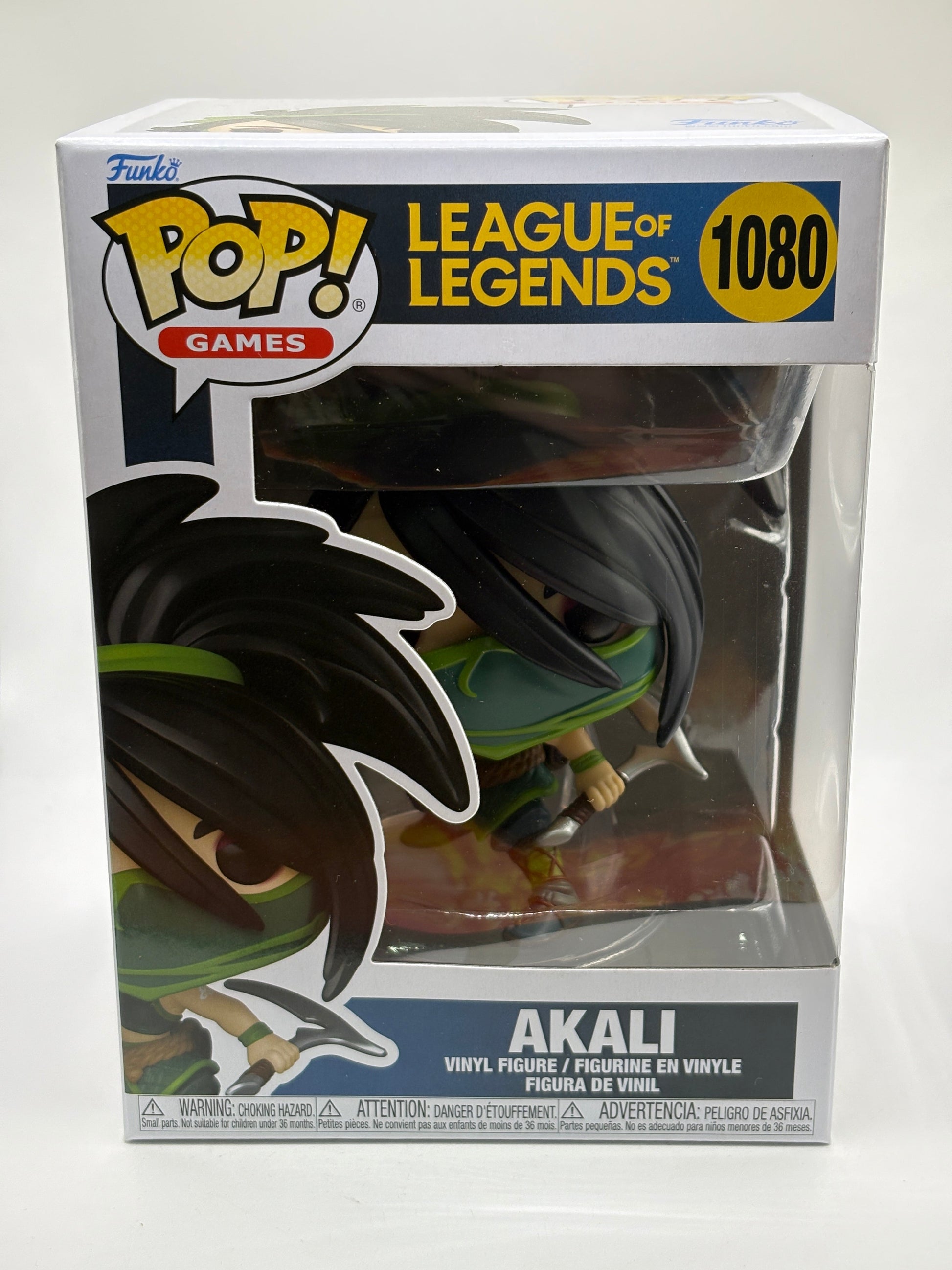 Funko POP! Games League of Legends #1080 Akali Vinyl Figure FRENLY BRICKS - Open 7 Days