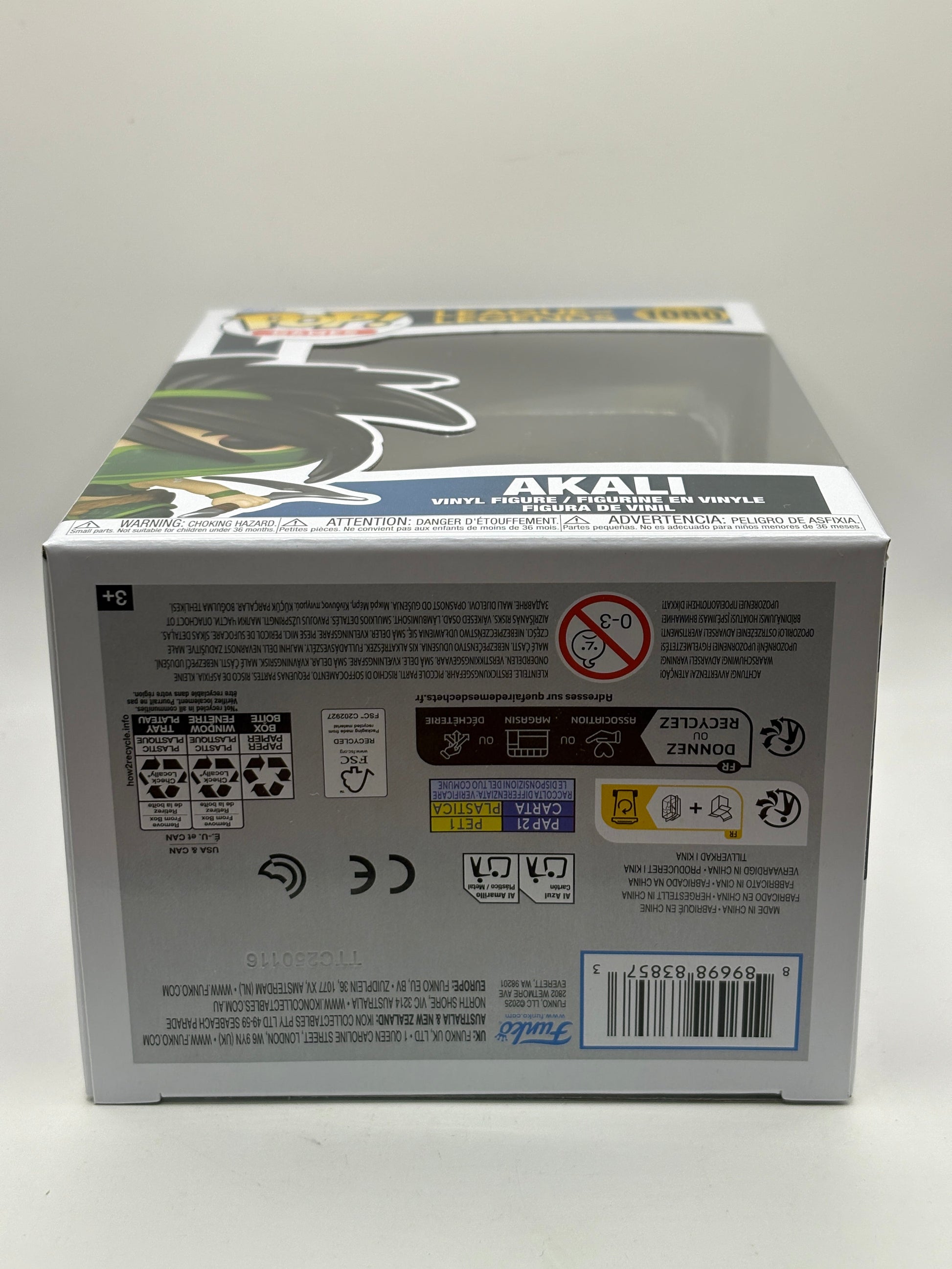 Funko POP! Games League of Legends #1080 Akali Vinyl Figure FRENLY BRICKS - Open 7 Days