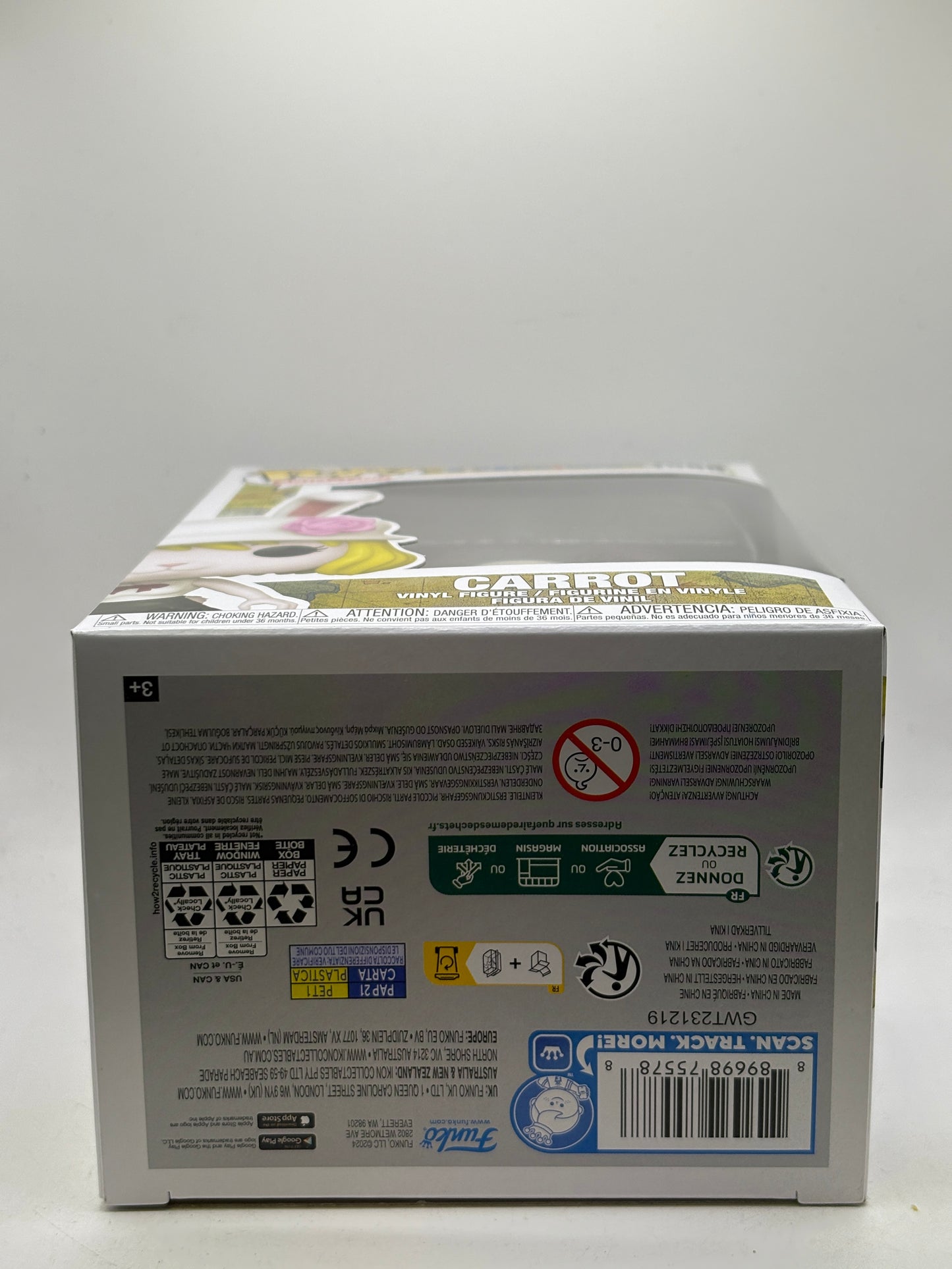 Funko POP! Animation One Piece #1588 Carrot Vinyl Figure