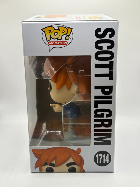 Funko POP! Animation Scott Pilgrim Takes Off #1714 Scott Pilgrim FRENLY BRICKS - Open 7 Days