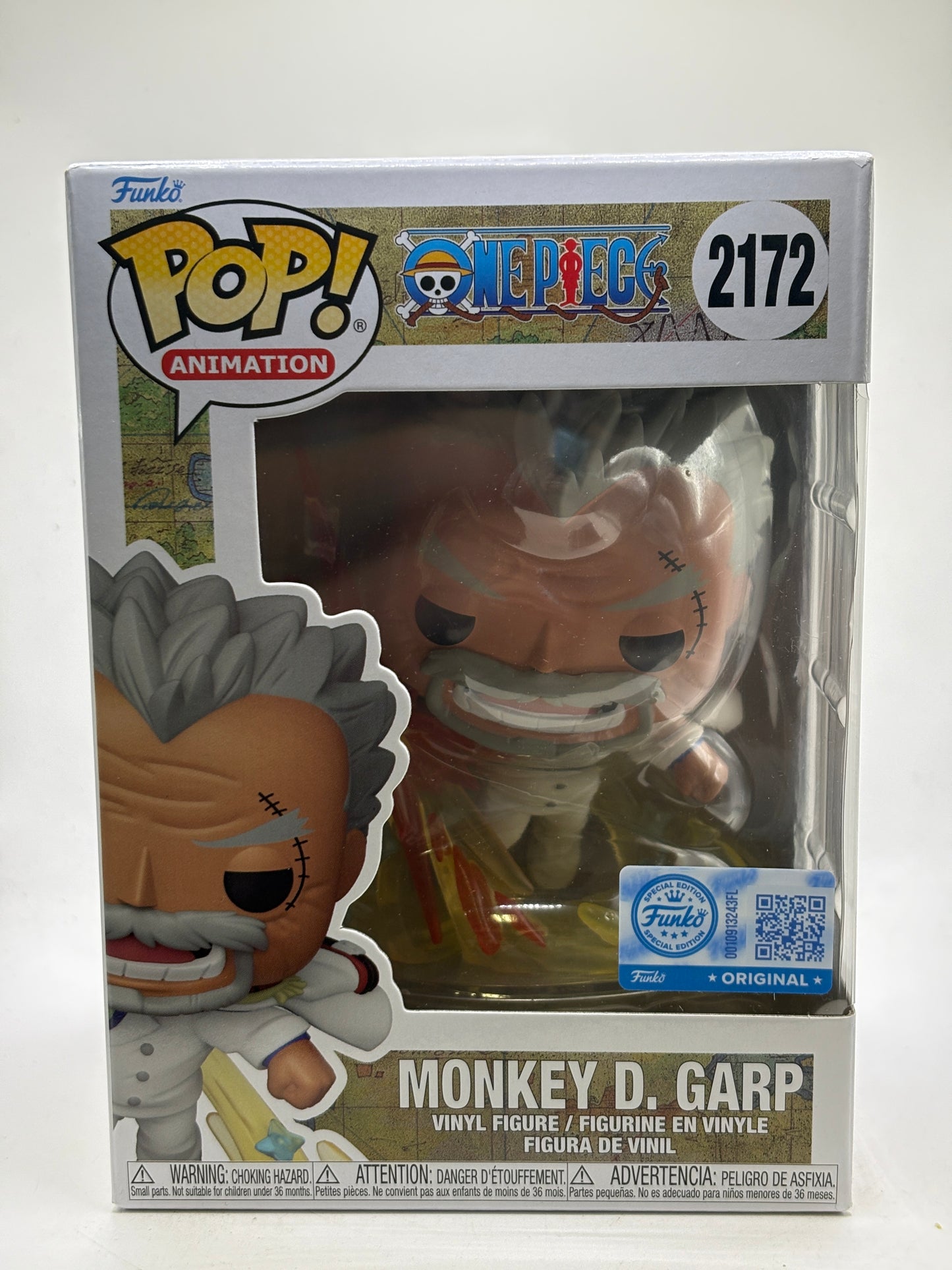 Funko POP! Animation One Piece #2172 Monkey D. Garp Vinyl Figure (1)