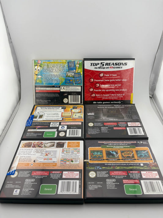 Nintendo DS Video Game Lot - Korg DS-10 / Zoo Tycoon / Cooking Guide + more (6) FRENLY BRICKS - Open 7 Days