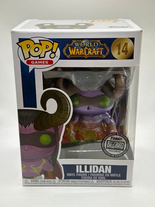 Funko POP! Games World of Warcraft #14 Illidan Blizzard Exclusive FRENLY BRICKS - Open 7 Days