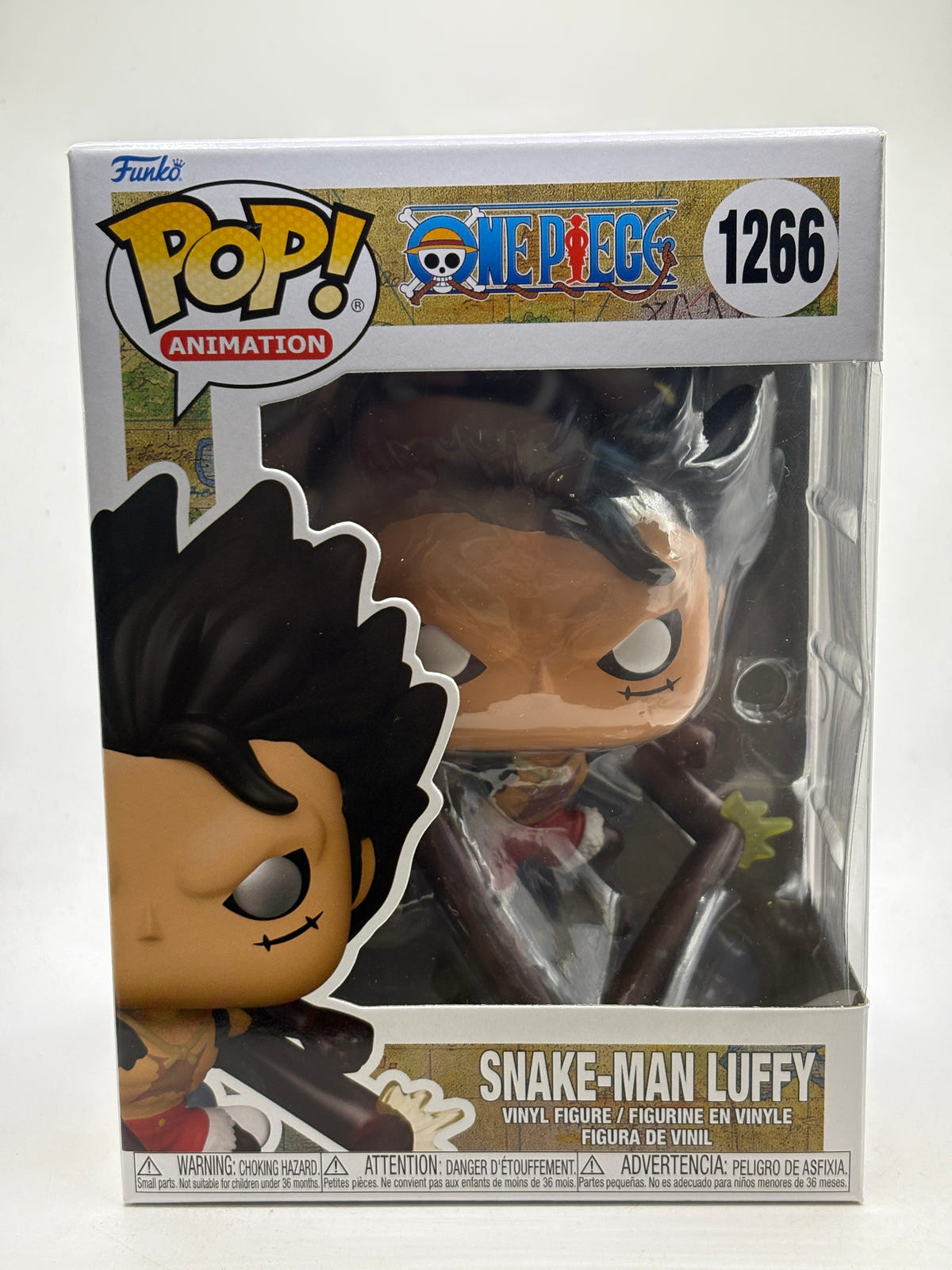 Funko POP! Animation One Piece #1266 Snake-Man Luffy Vinyl Figure image 1