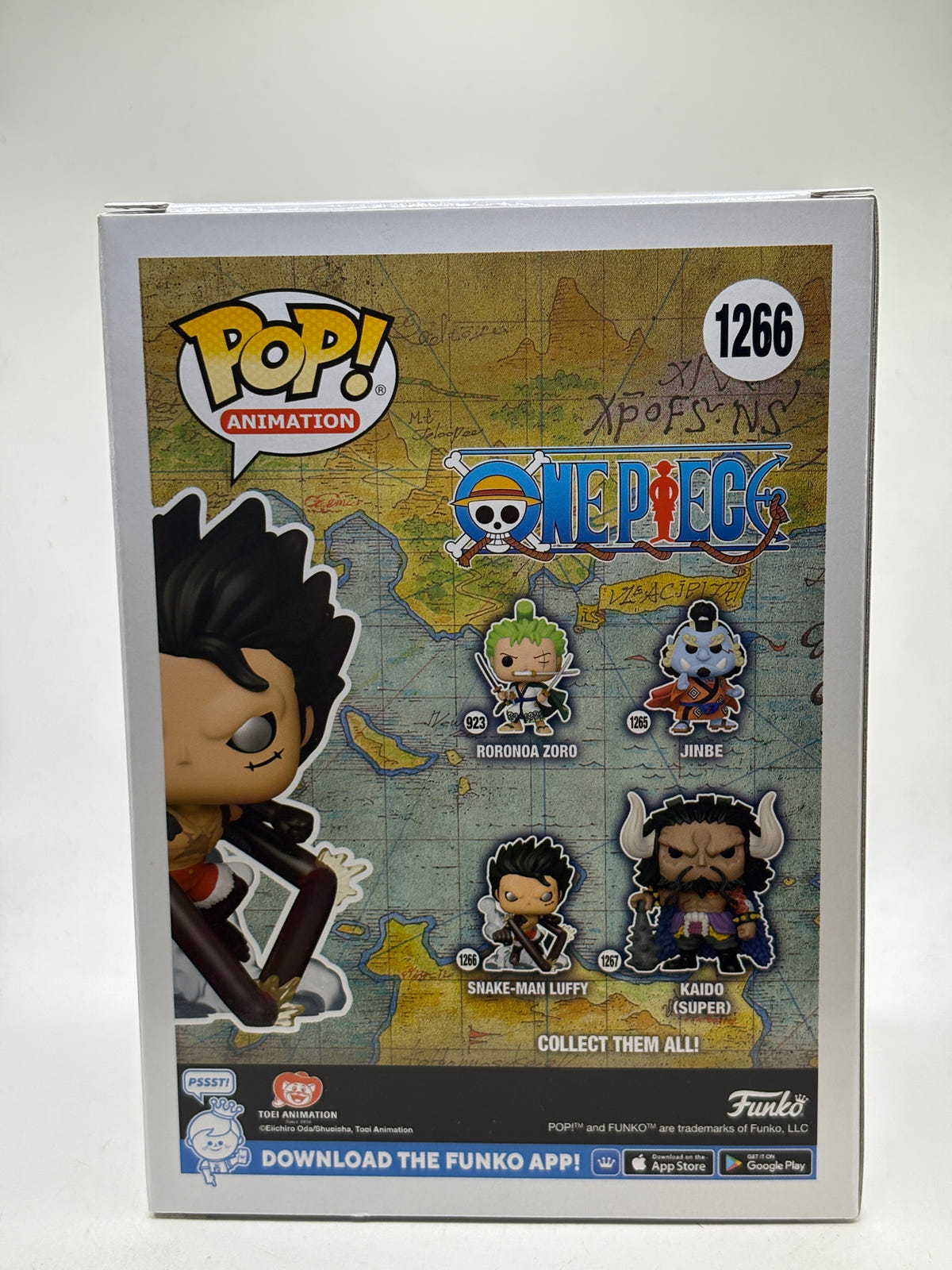 Funko POP! Animation One Piece #1266 Snake-Man Luffy Vinyl Figure, photo 3 image 3