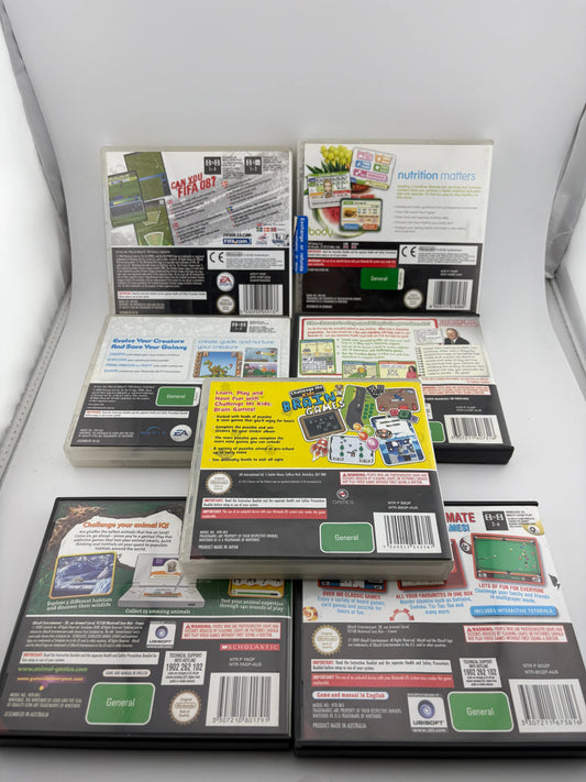 Nintendo DS Video Game Lot - Fifa / Master All Classics / Spore + more (7) FRENLY BRICKS - Open 7 Days