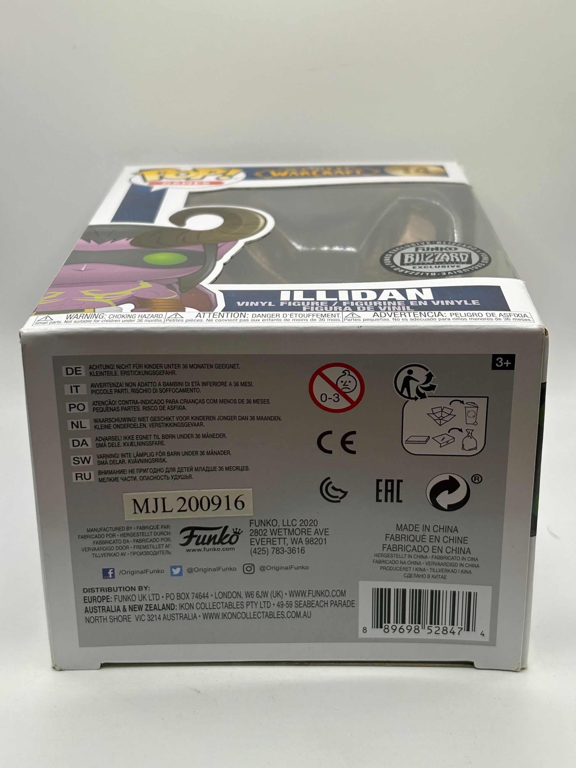 Funko POP! Games World of Warcraft #14 Illidan Blizzard Exclusive FRENLY BRICKS - Open 7 Days