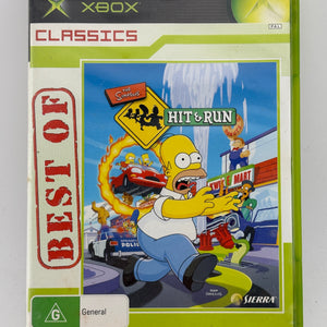 The Simpsons Hit & and Run - Xbox Classics Complete With Manual FRENLY BRICKS - Open 7 Days