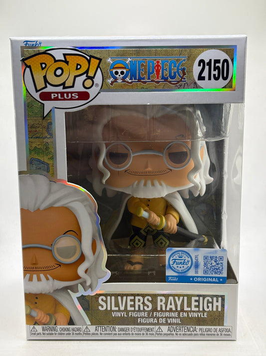 Funko POP! Plus One Piece #2150 Silvers Rayleigh Vinyl Figure (1)