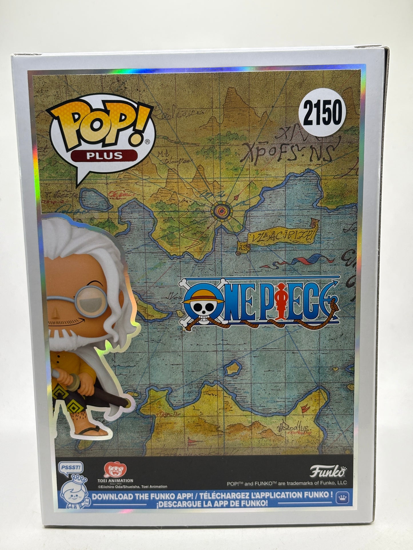 Funko POP! Plus One Piece #2150 Silvers Rayleigh Vinyl Figure (1)