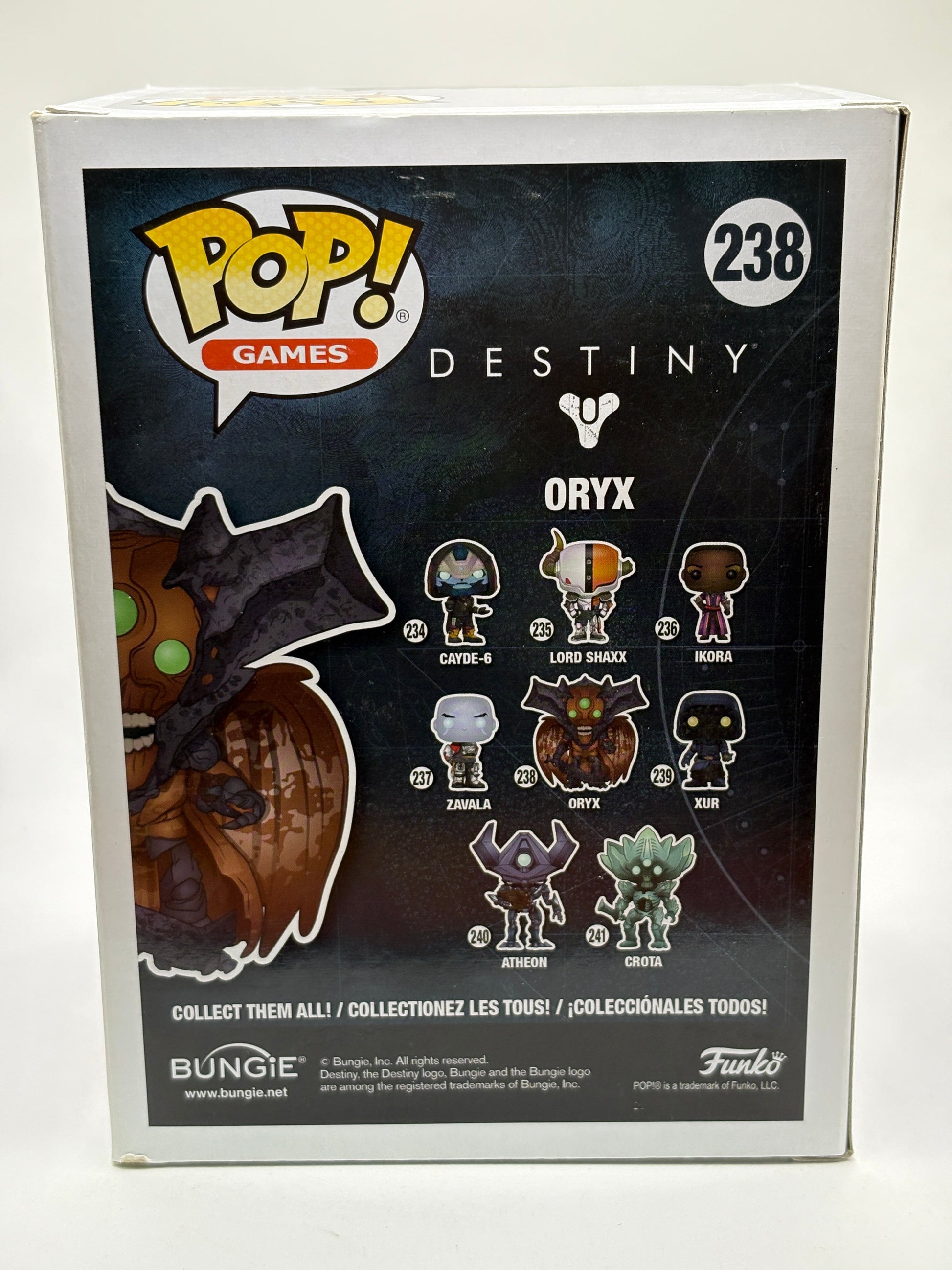 Funko POP! Games Destiny #238 Oryx Vinyl Figure FRENLY BRICKS - Open 7 Days