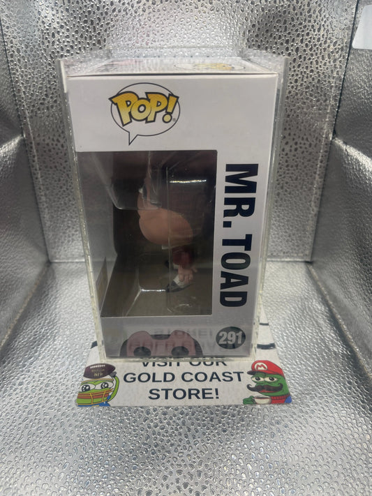 Funko POP! Mr. Toads Wild Ride #291 Mr. Toad SDCC 1500 Limited Edition FRENLY BRICKS - Open 7 Days