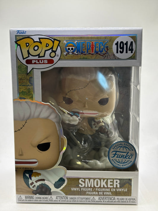 Funko POP! Plus One Piece #1914 Smoker Special Edition Vinyl Figure (1)