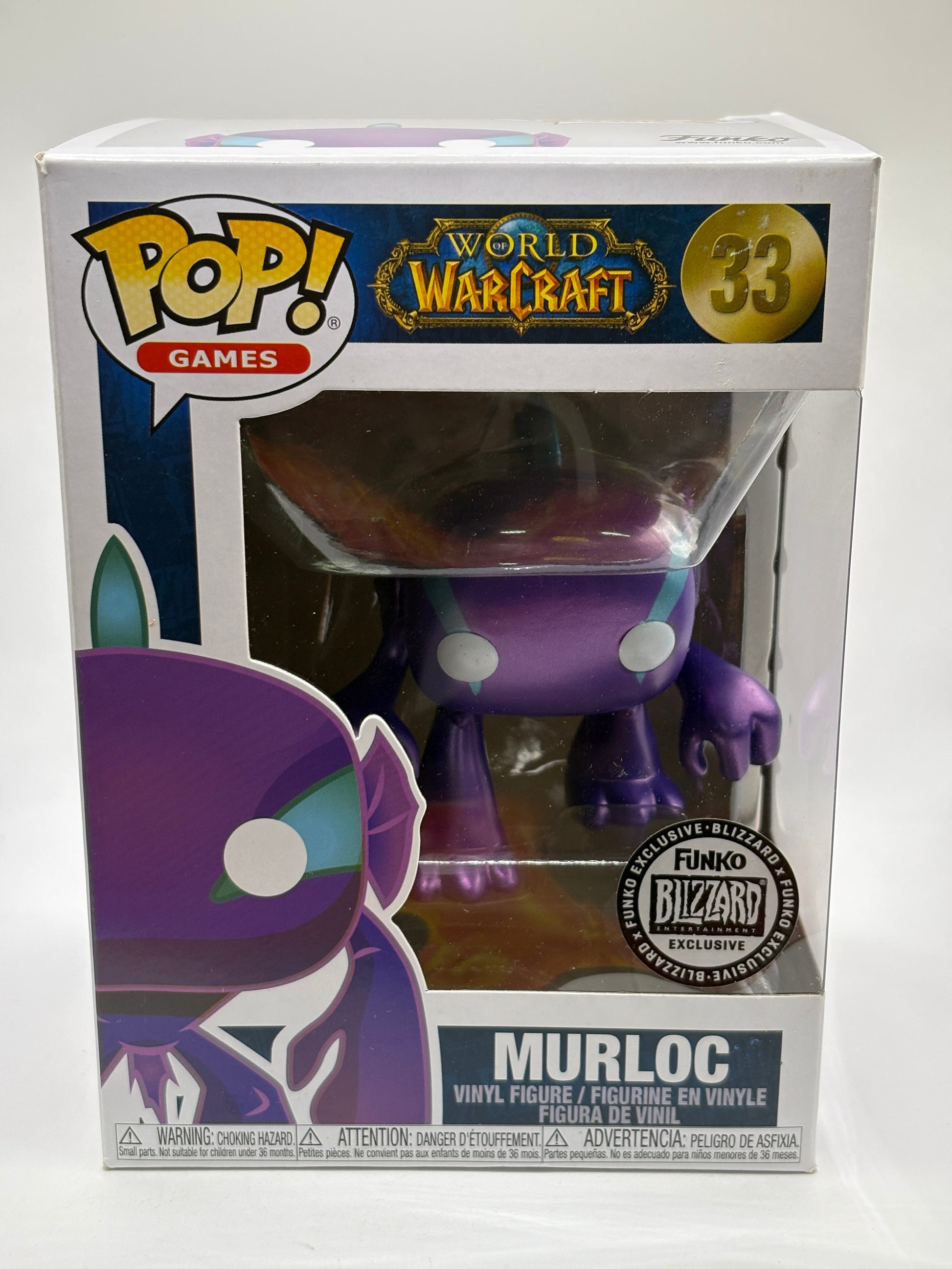 Funko POP! Games World of Warcraft #33 Murloc Blizzard Exclusive FRENLY BRICKS - Open 7 Days