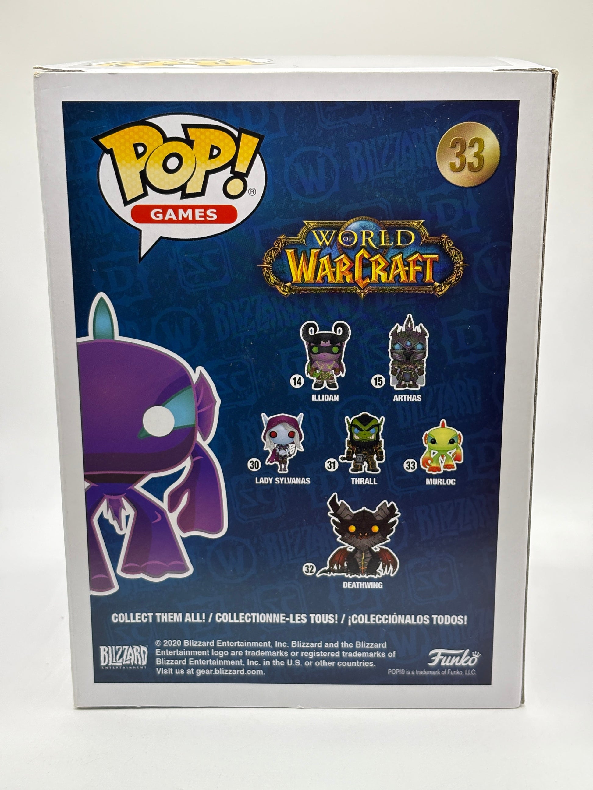 Funko POP! Games World of Warcraft #33 Murloc Blizzard Exclusive FRENLY BRICKS - Open 7 Days