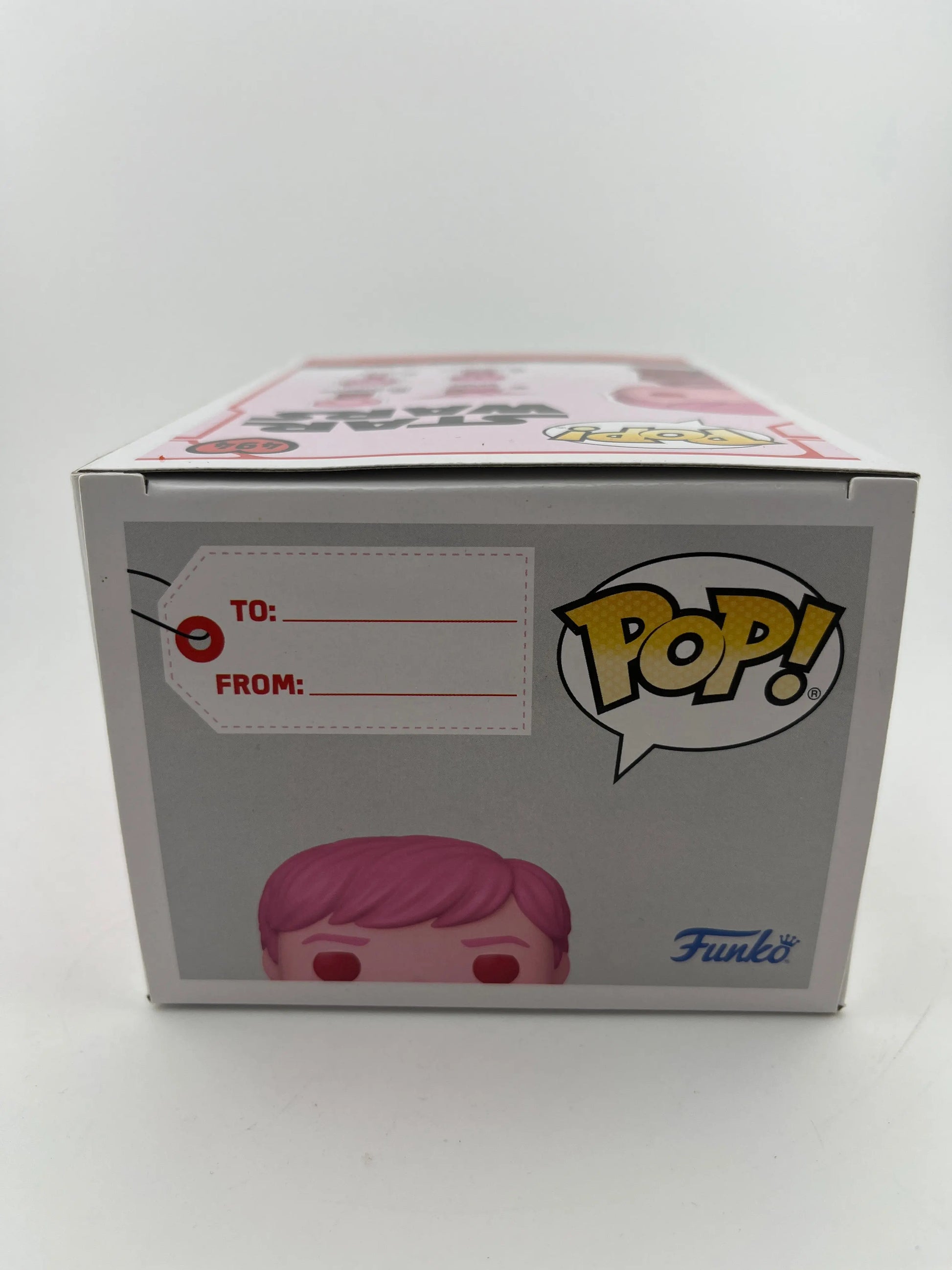 Funko POP! Vinyl Star Wars Valentine's Day Pink Luke Skywalker with Grogu #494 FRENLY BRICKS - Open 7 Days