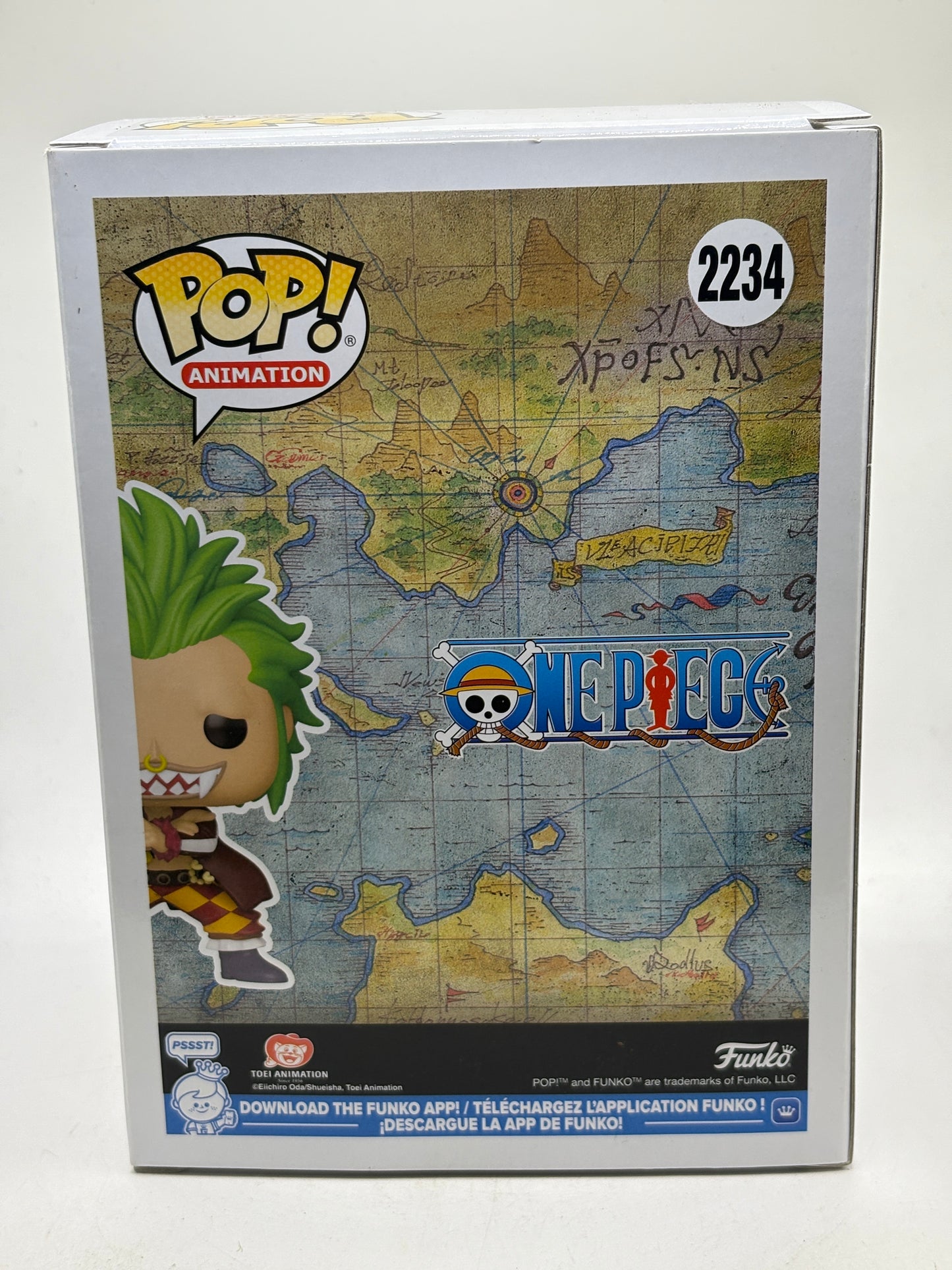 Funko POP! Animation One Piece #2234 Bartolomeo Vinyl Figure (1)