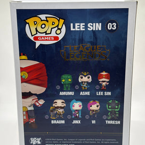 Funko POP! Games League of Legends #03 Lee Sin Vinyl Figure FRENLY BRICKS - Open 7 Days