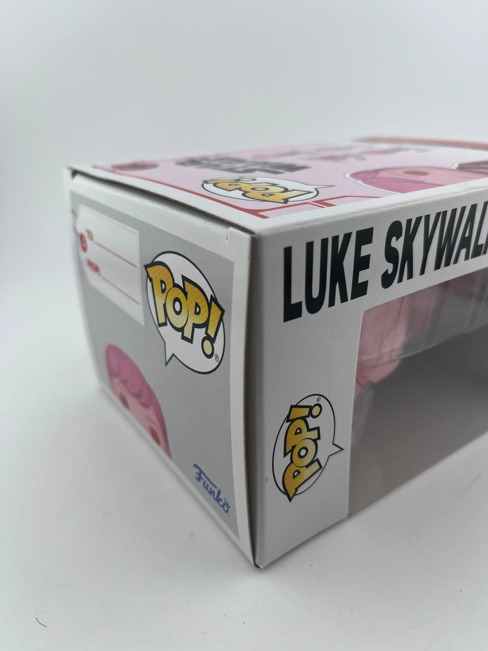 Funko POP! Vinyl Star Wars Valentine's Day Pink Luke Skywalker with Grogu #494 FRENLY BRICKS - Open 7 Days