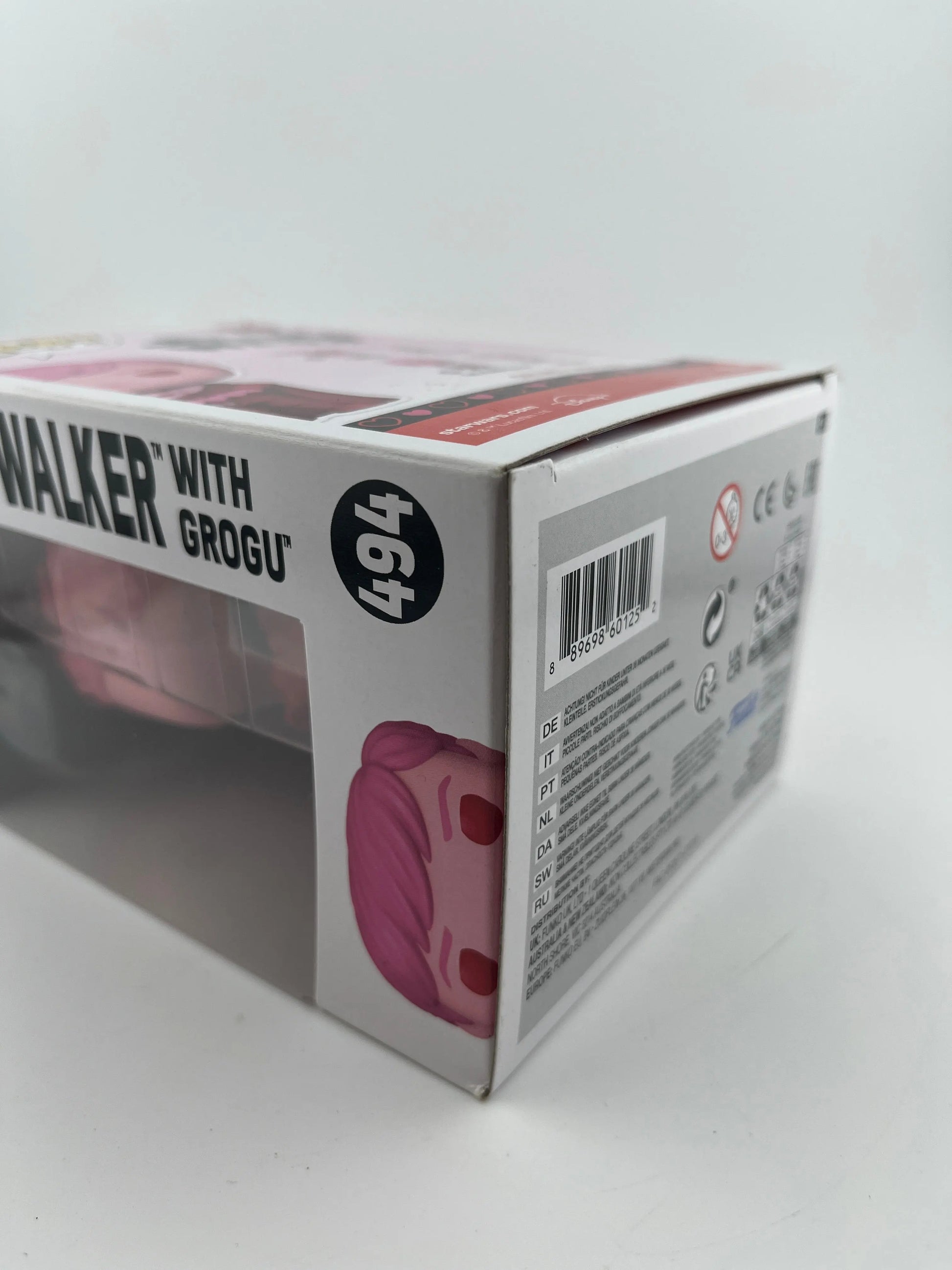 Funko POP! Vinyl Star Wars Valentine's Day Pink Luke Skywalker with Grogu #494 FRENLY BRICKS - Open 7 Days