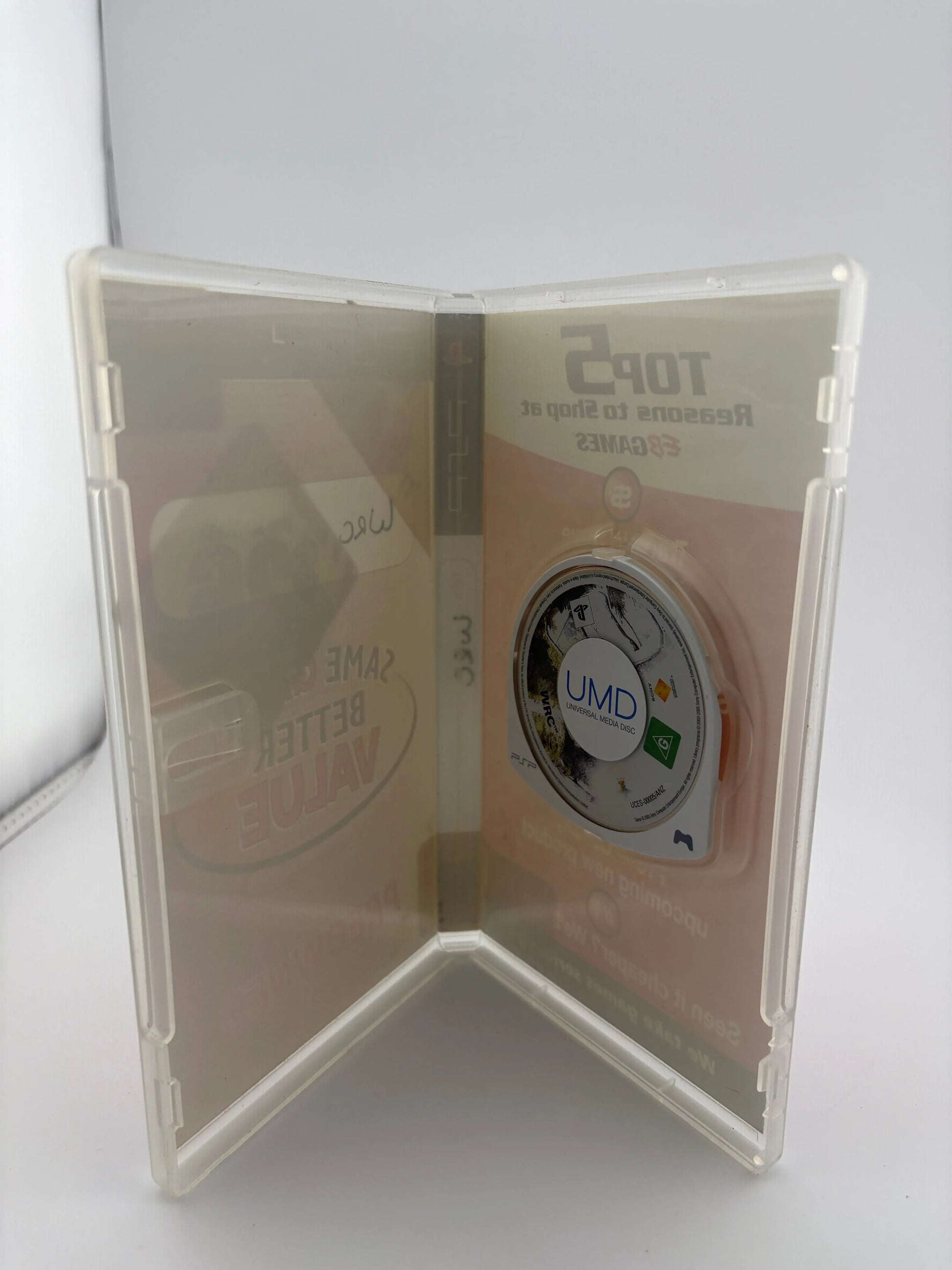 Original Playstation & PSP Movie / Music Lot - World Tour Golf / Iron Maiden + more Lot 1 FRENLY BRICKS - Open 7 Days