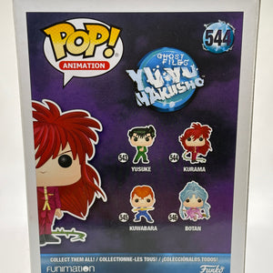 Funko POP! Animation Ghost Files Yu Yu Hakusho #544 Kurama Vinyl Figure FRENLY BRICKS - Open 7 Days
