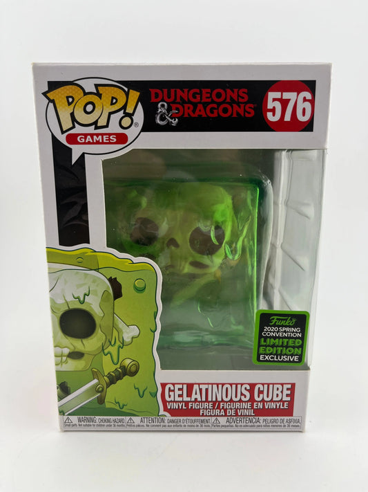 Funko POP! Games Dungeons & Dragons Gelatinous Cube #576 2020 Spring Convention FRENLY BRICKS - Open 7 Days