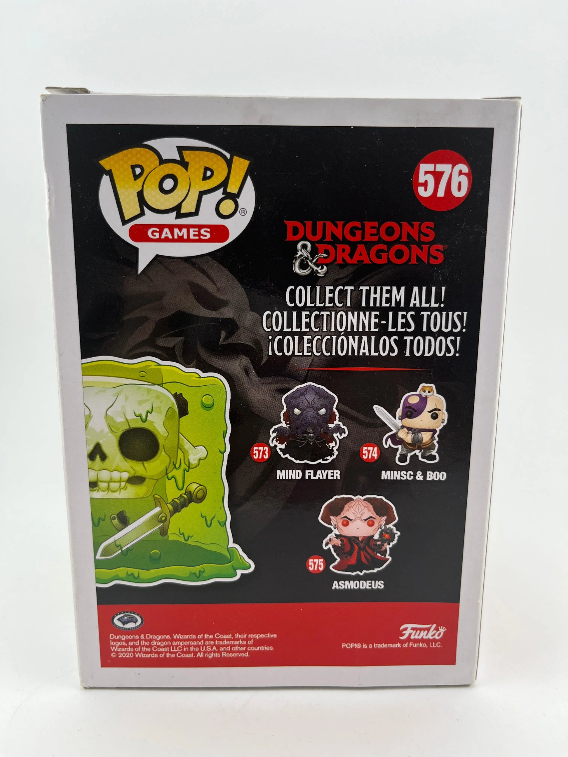 Funko POP! Games Dungeons & Dragons Gelatinous Cube #576 2020 Spring Convention FRENLY BRICKS - Open 7 Days
