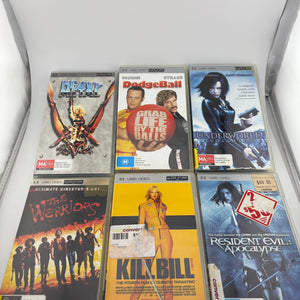 PSP PlayStation UMD Video Movie Lot 2 - Kill Bill / Dodge Ball + more FRENLY BRICKS - Open 7 Days