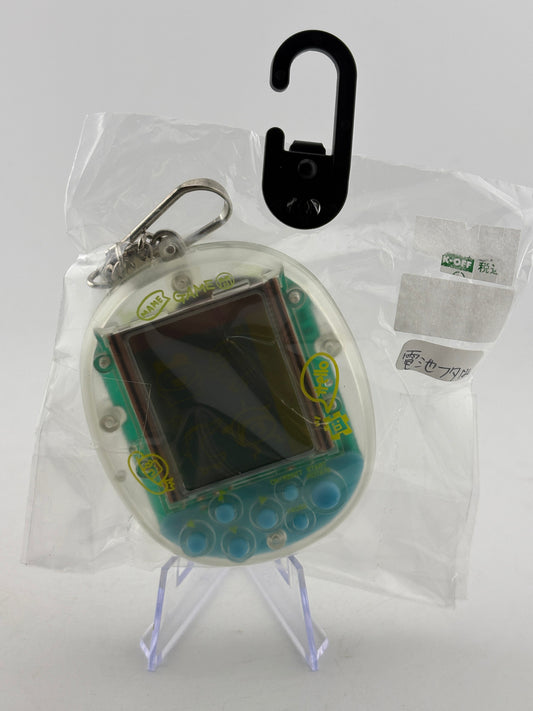 Tamagotchi Mame Electronic Puzzle Game Bandai Clear Transparent 1997 Loose product image
