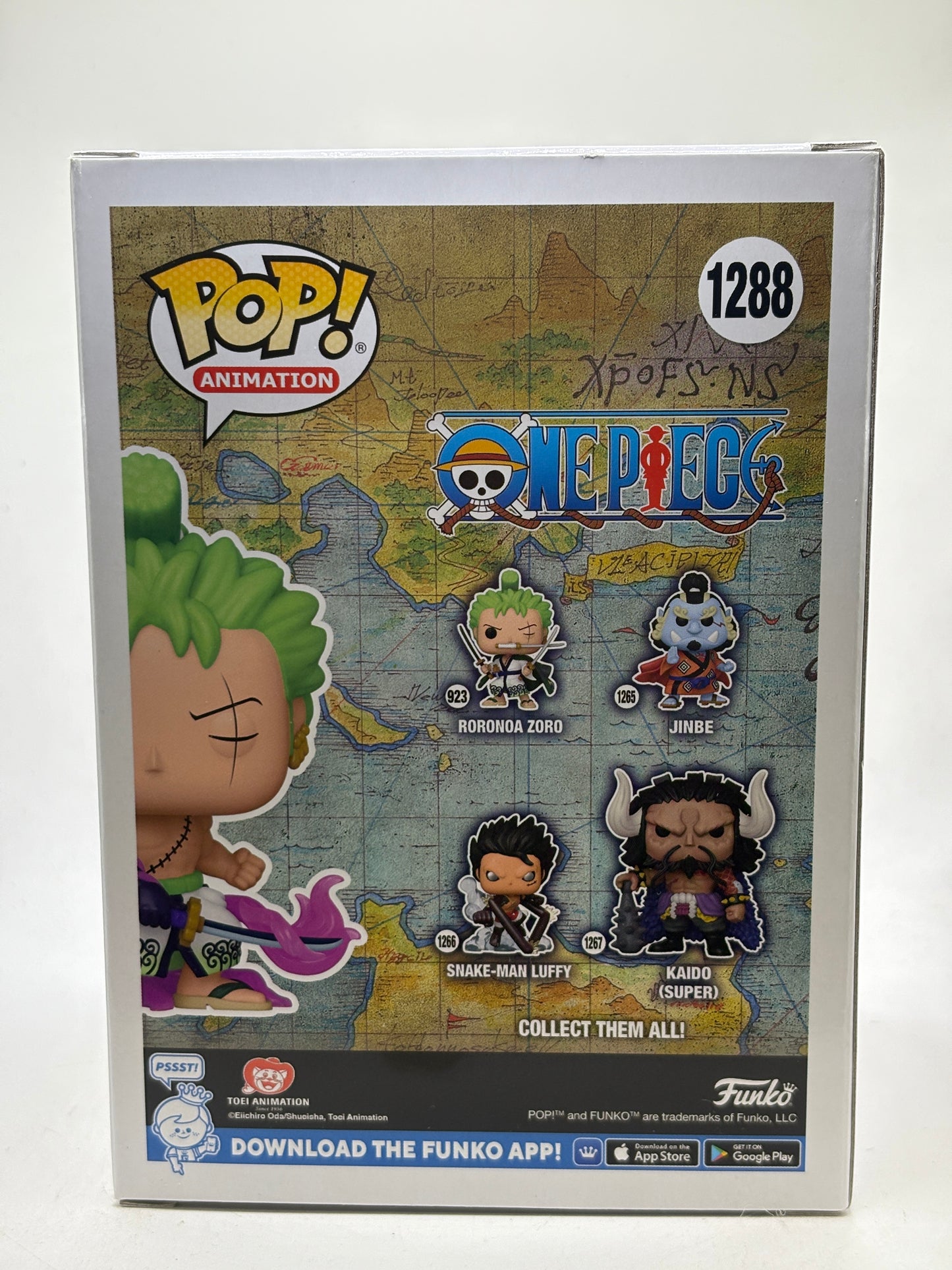 Funko POP! Animation One Piece #1288 Zoro (Enma) Glow Special Edition (1)