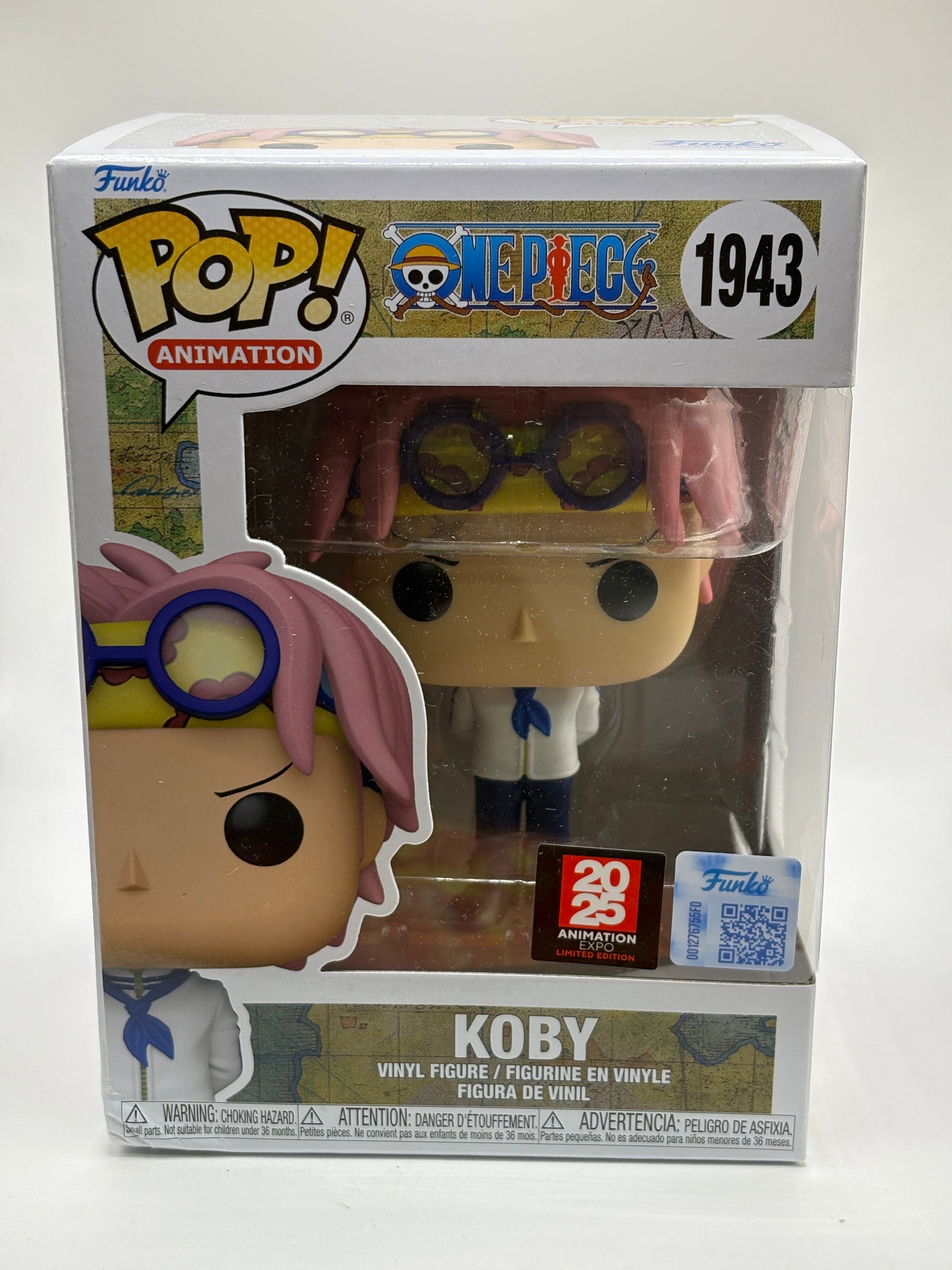 Funko POP! Animation One Piece #1943 Koby 2025 Animation Expo FRENLY BRICKS - Open 7 Days