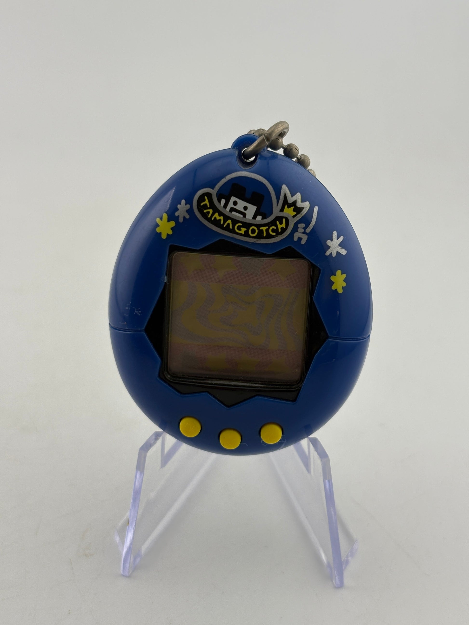Tamagotchi Original Gen1 Hakken Blue ver Bandai 1996 product image image 1